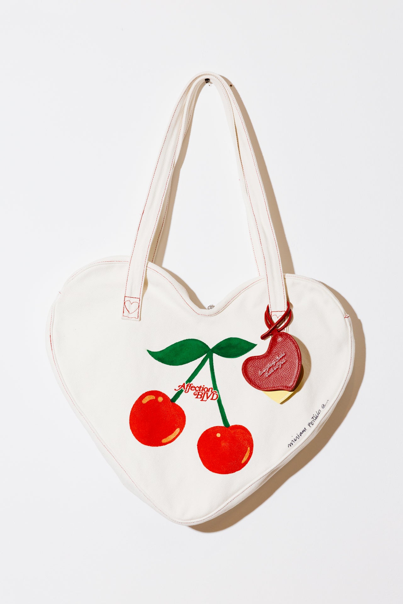 Big Heart Bag x Miriam Portilla Espino - Cherry