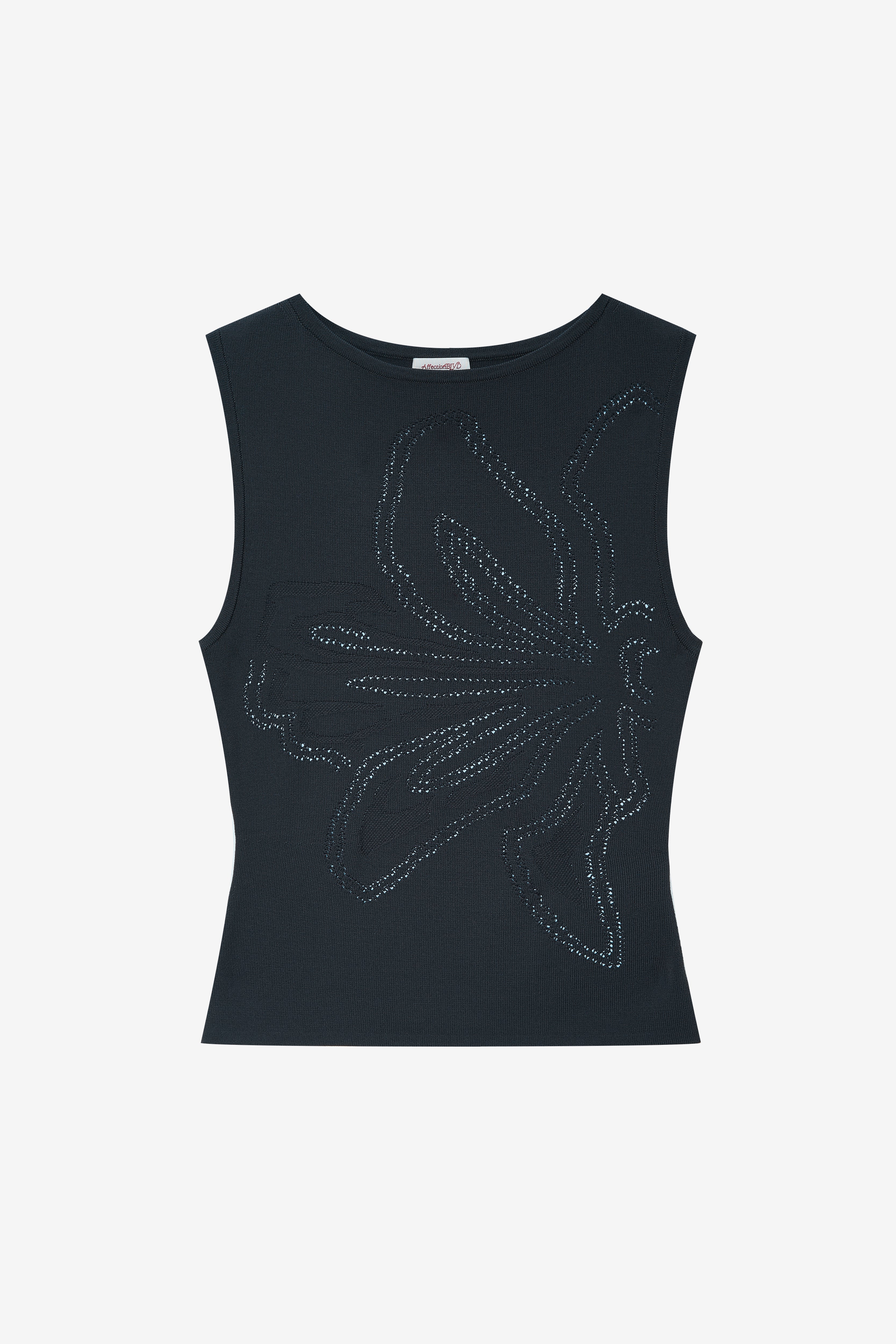 Lily Tank in Charcoal