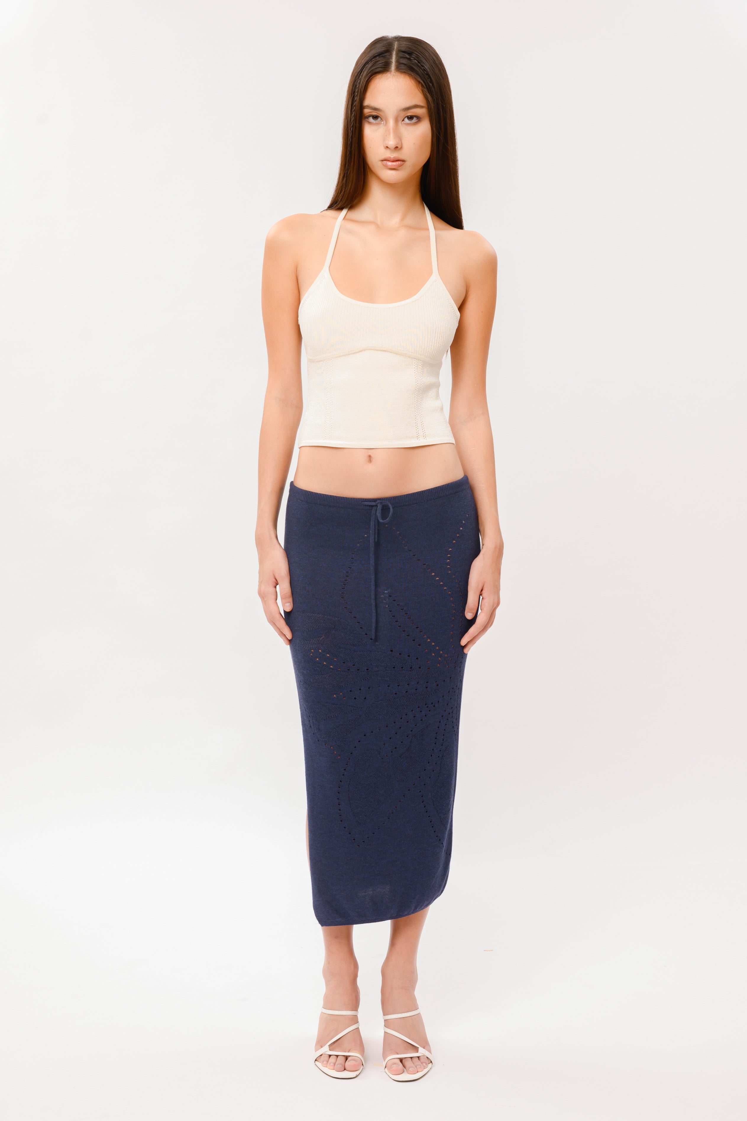 Stars Halter in Cream