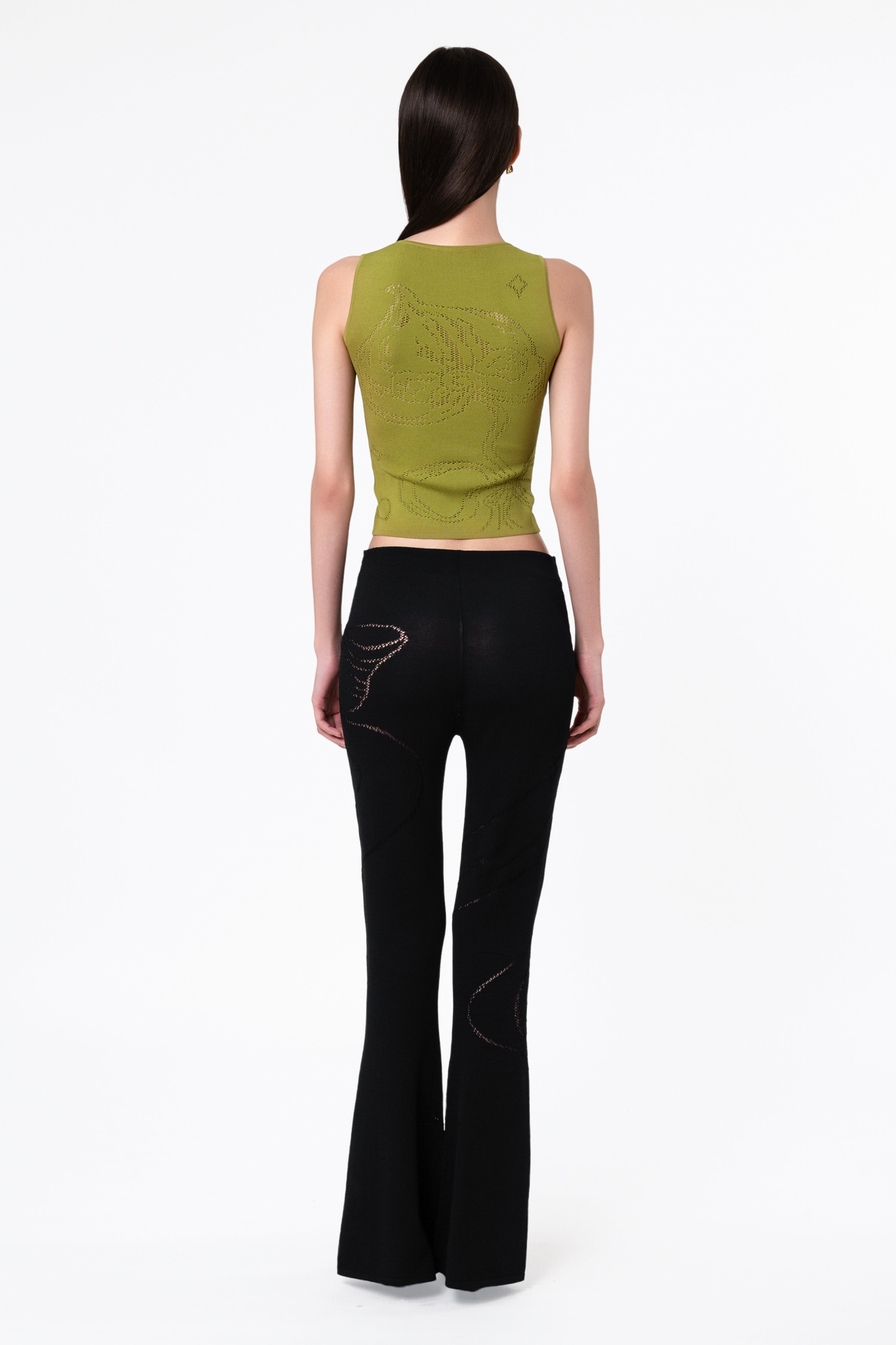 The Bow Pants in Black