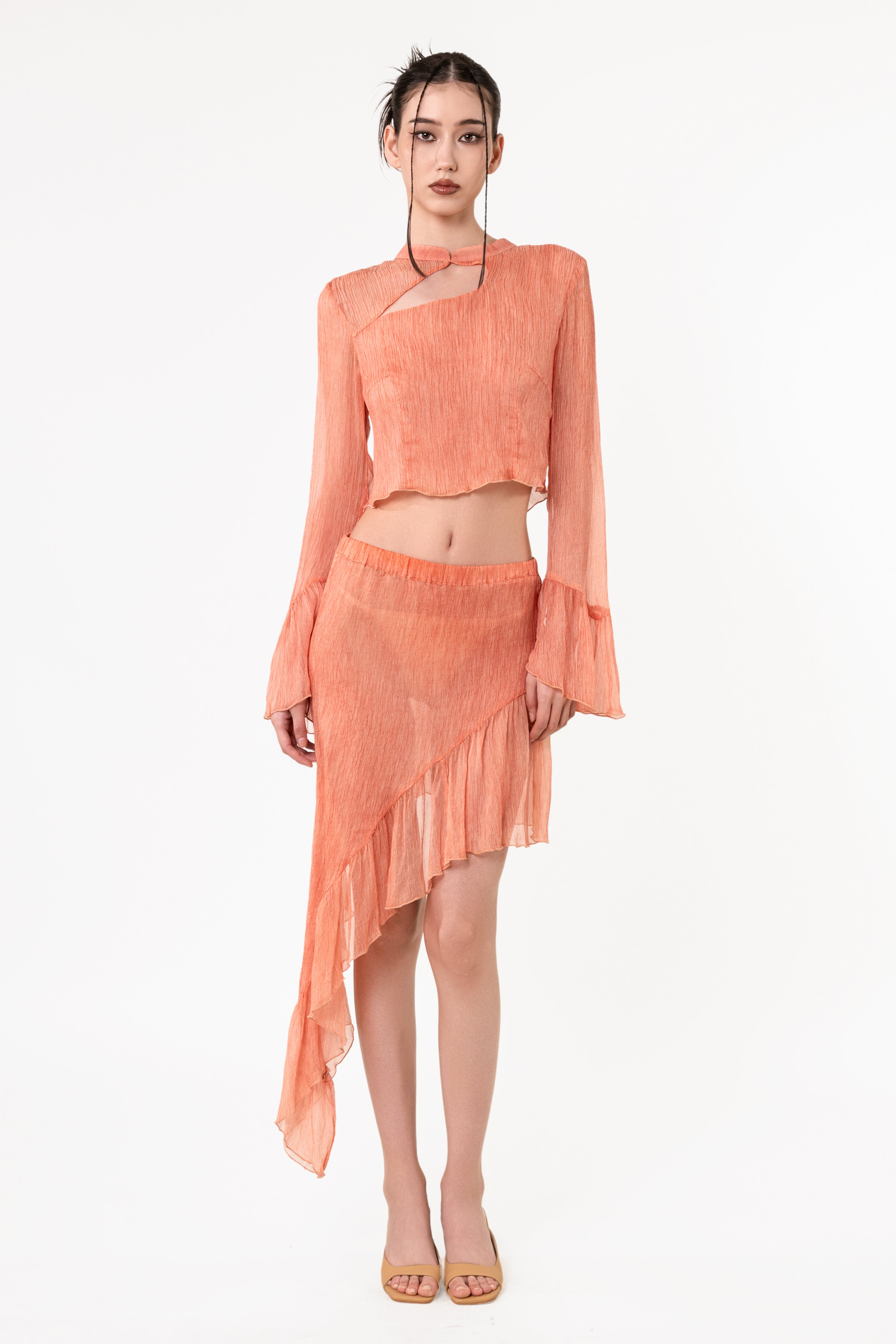 Springs Half-Hearted Silk Top