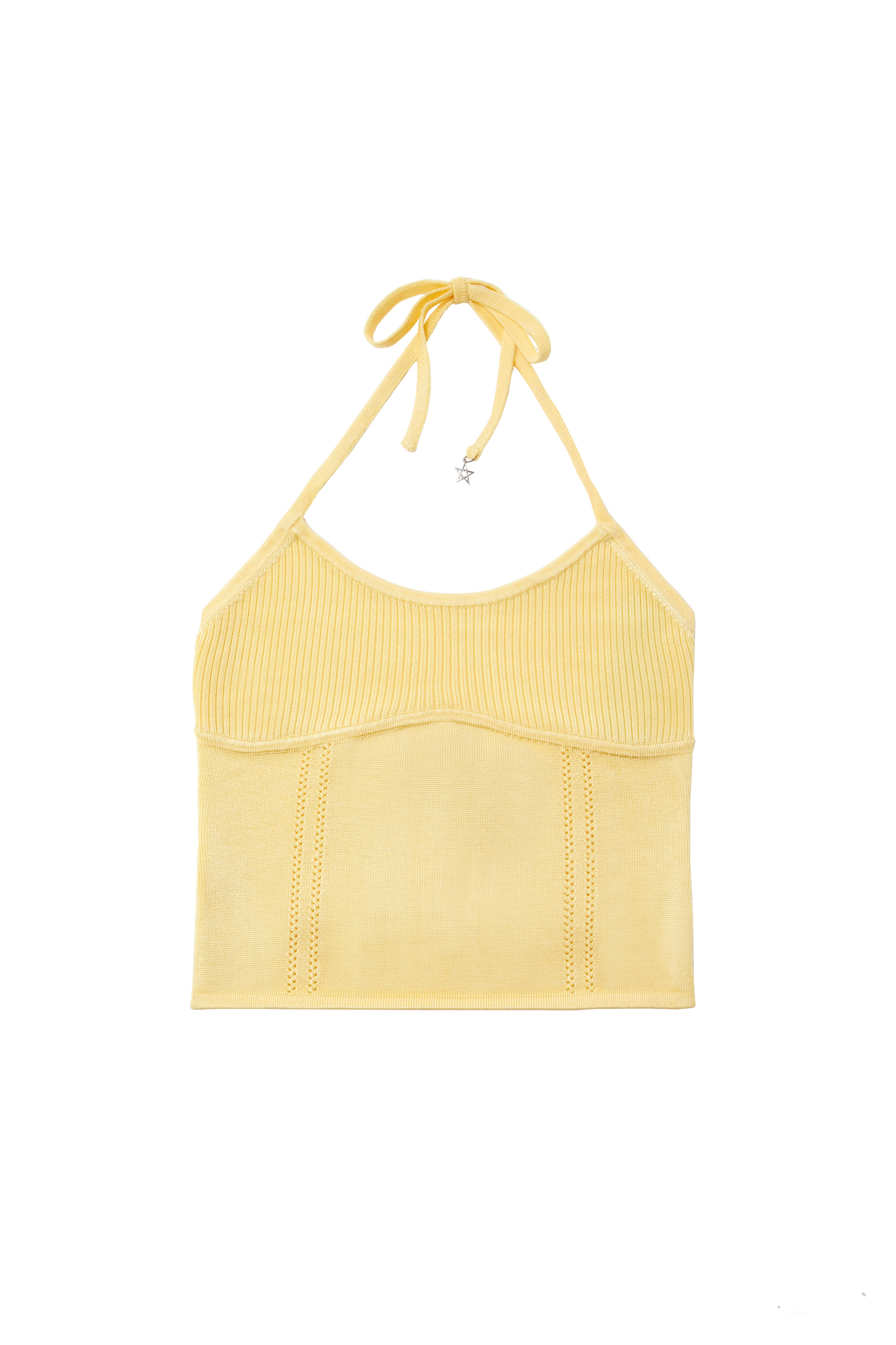 Stars Halter in Butter