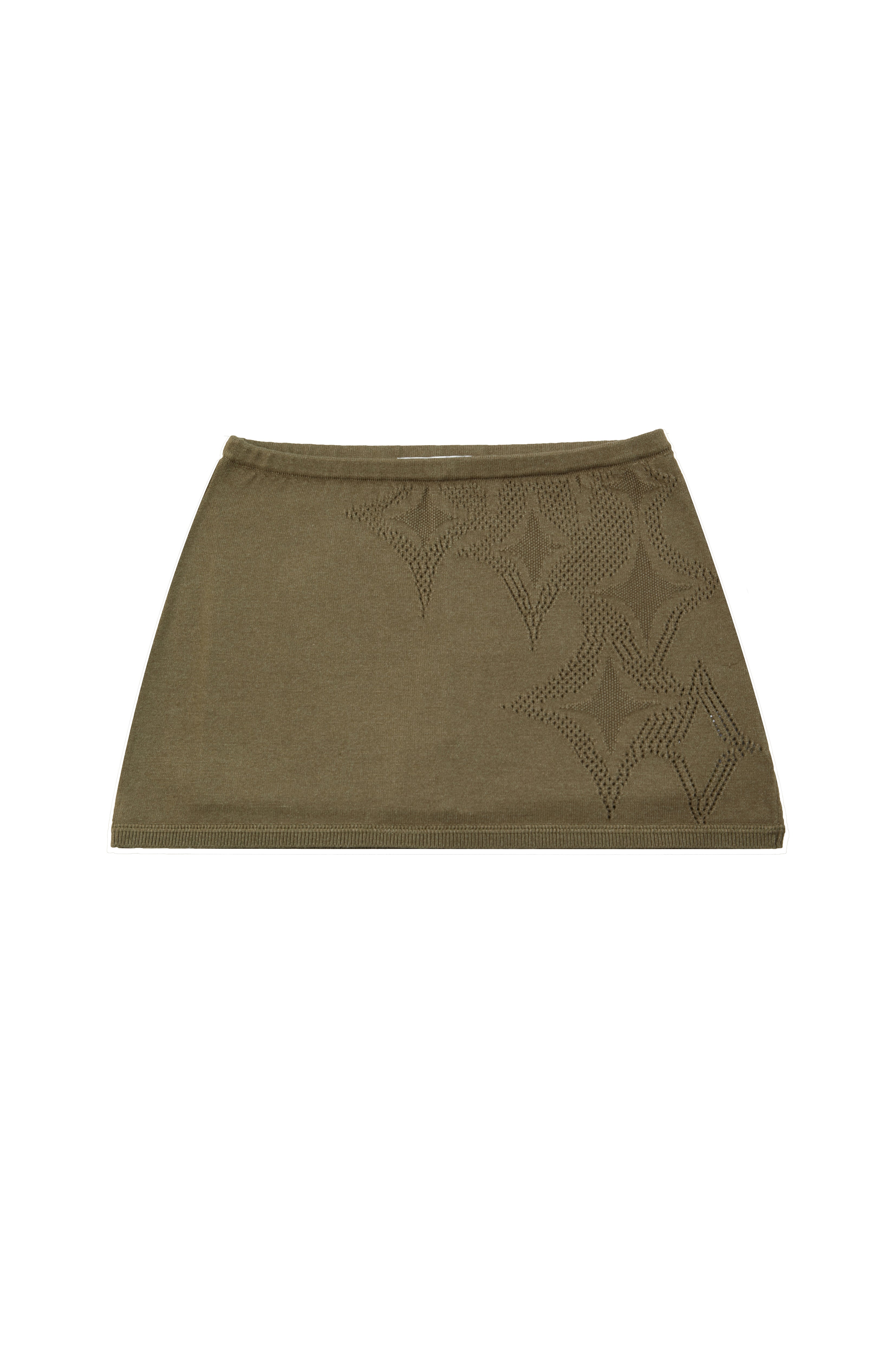 Stars Skirt in Olive