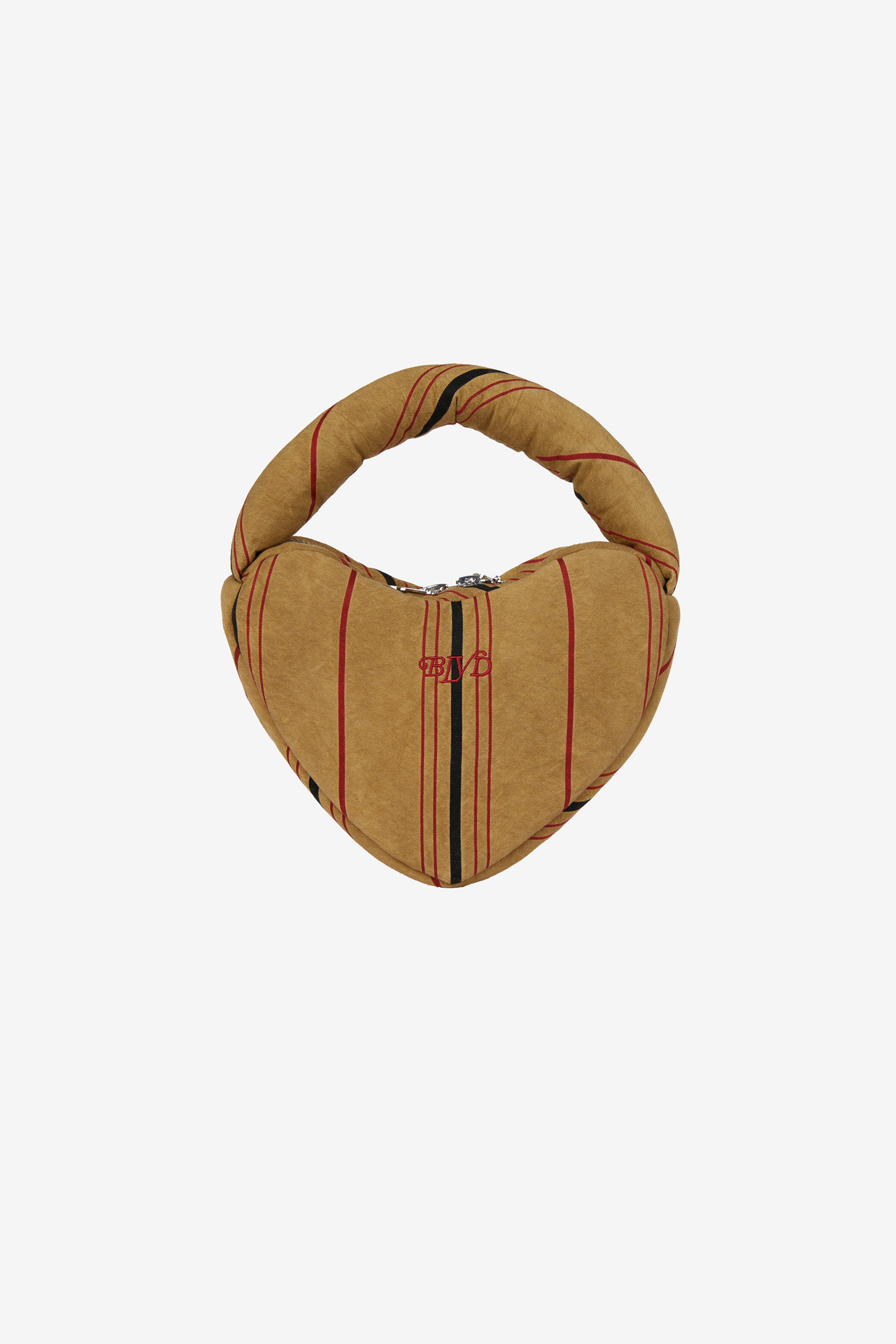 Marshmallow Heart Clutch in Woody