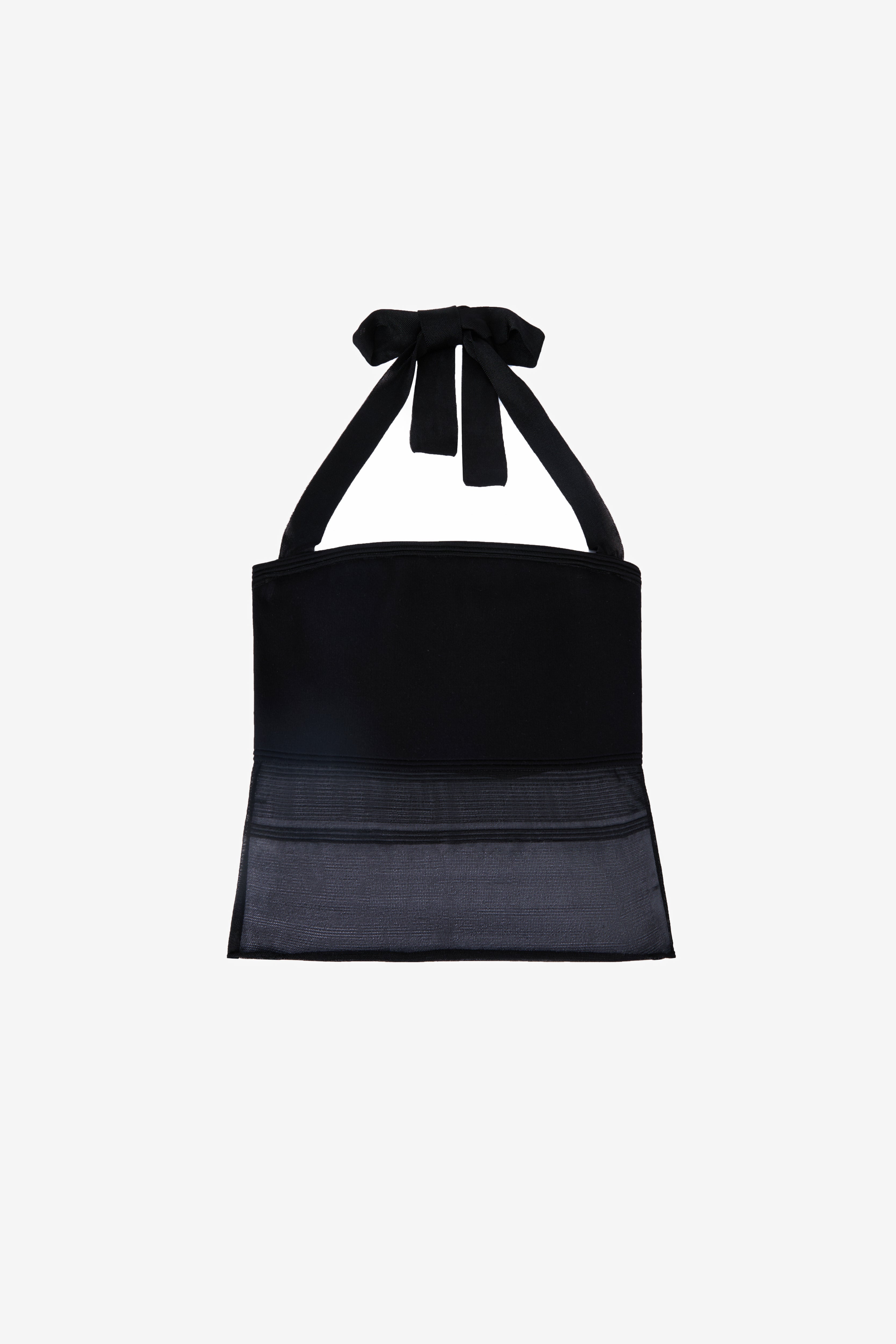 The Whisper Halter Top in Black