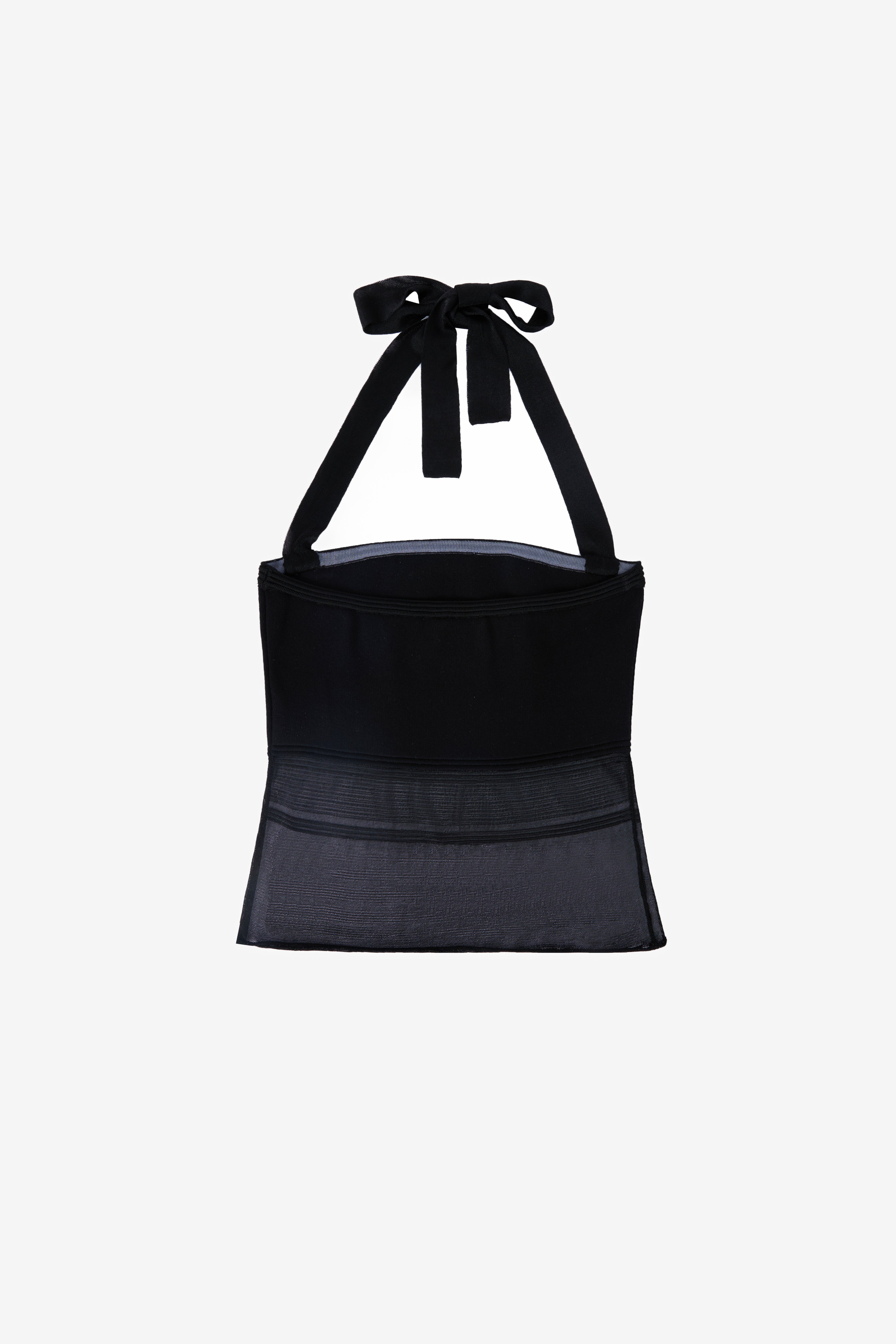 The Whisper Halter Top in Black
