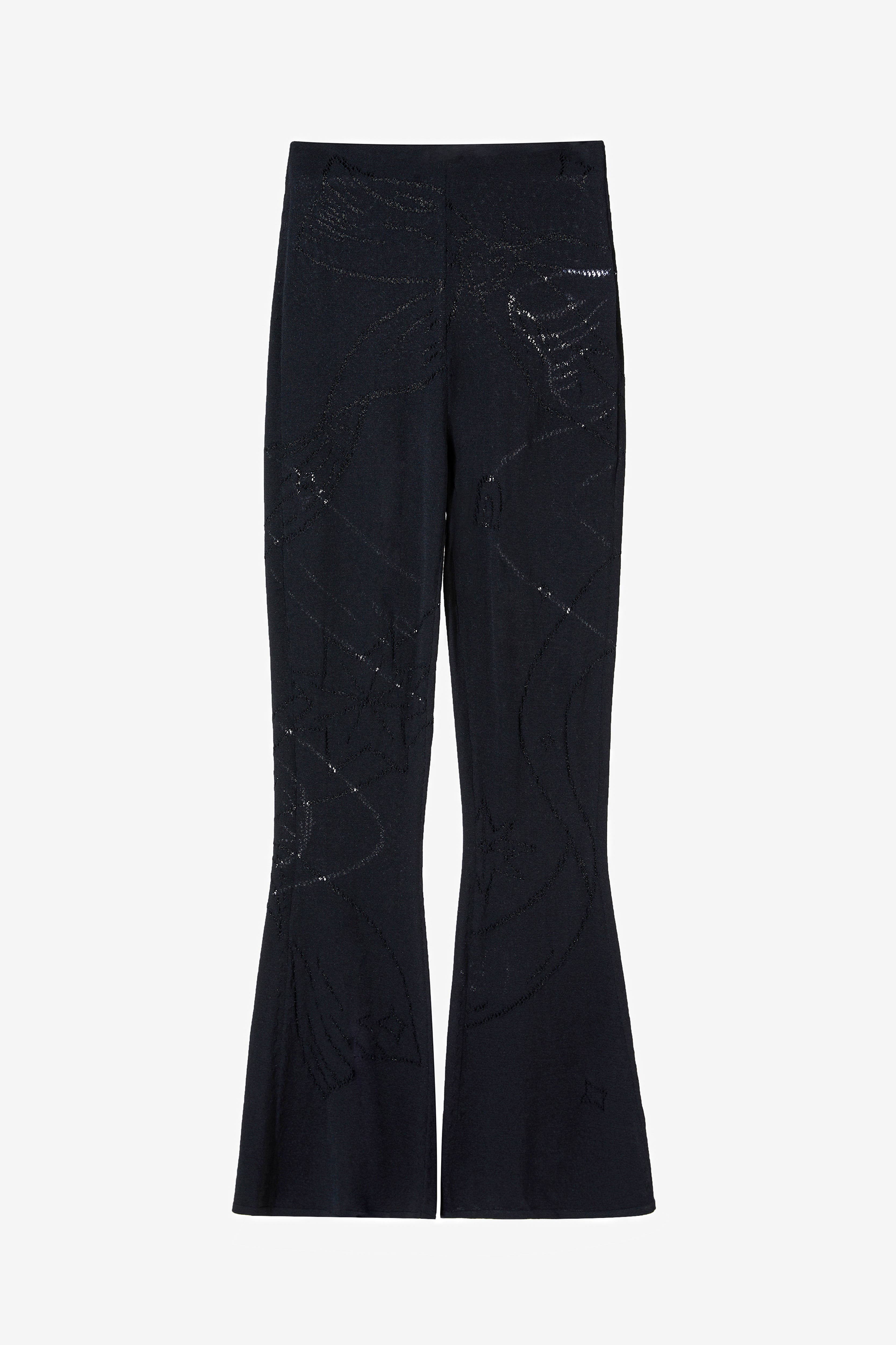 The Bow Pants in Black