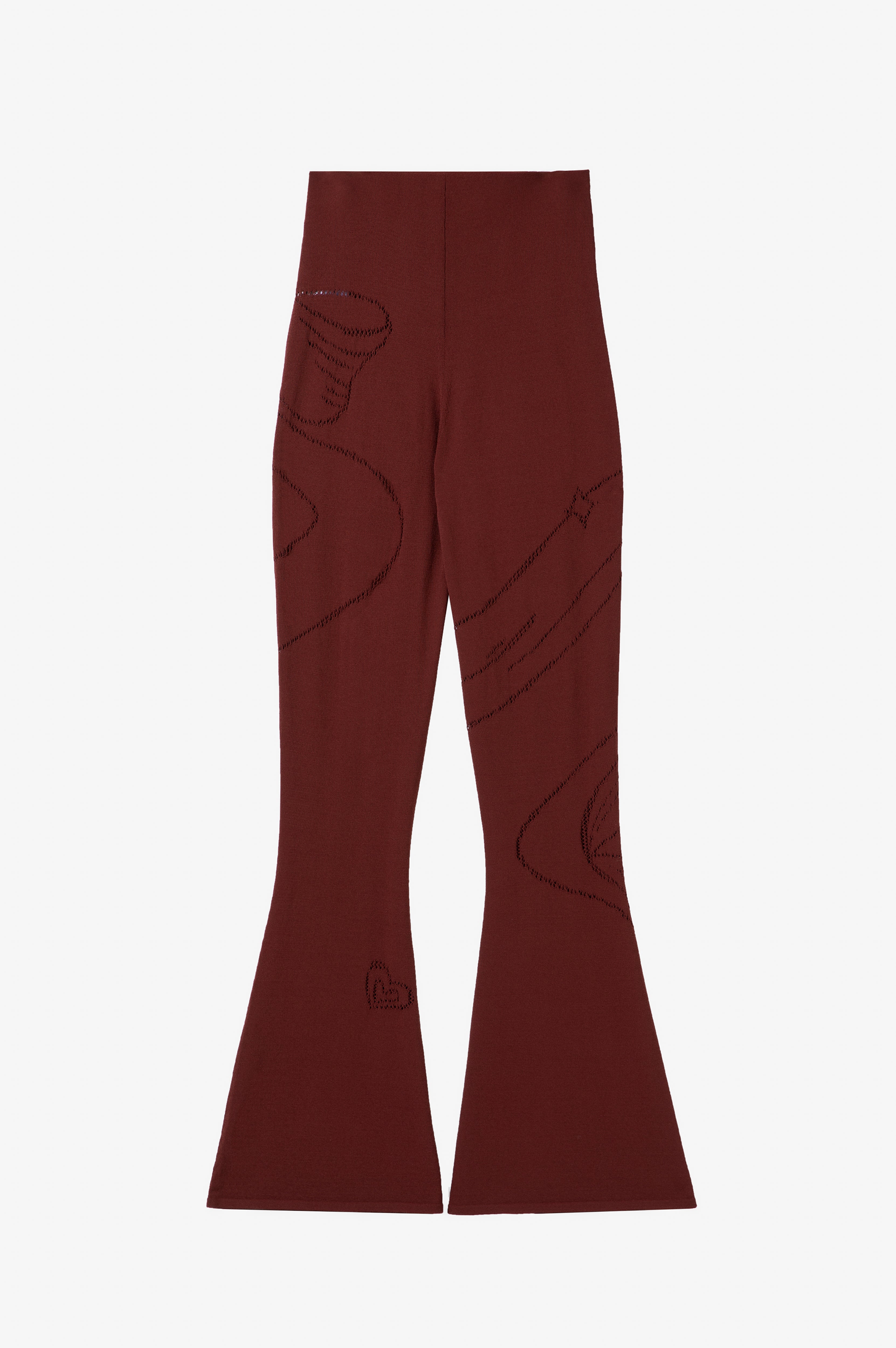 The Bow Pants in Rosewood