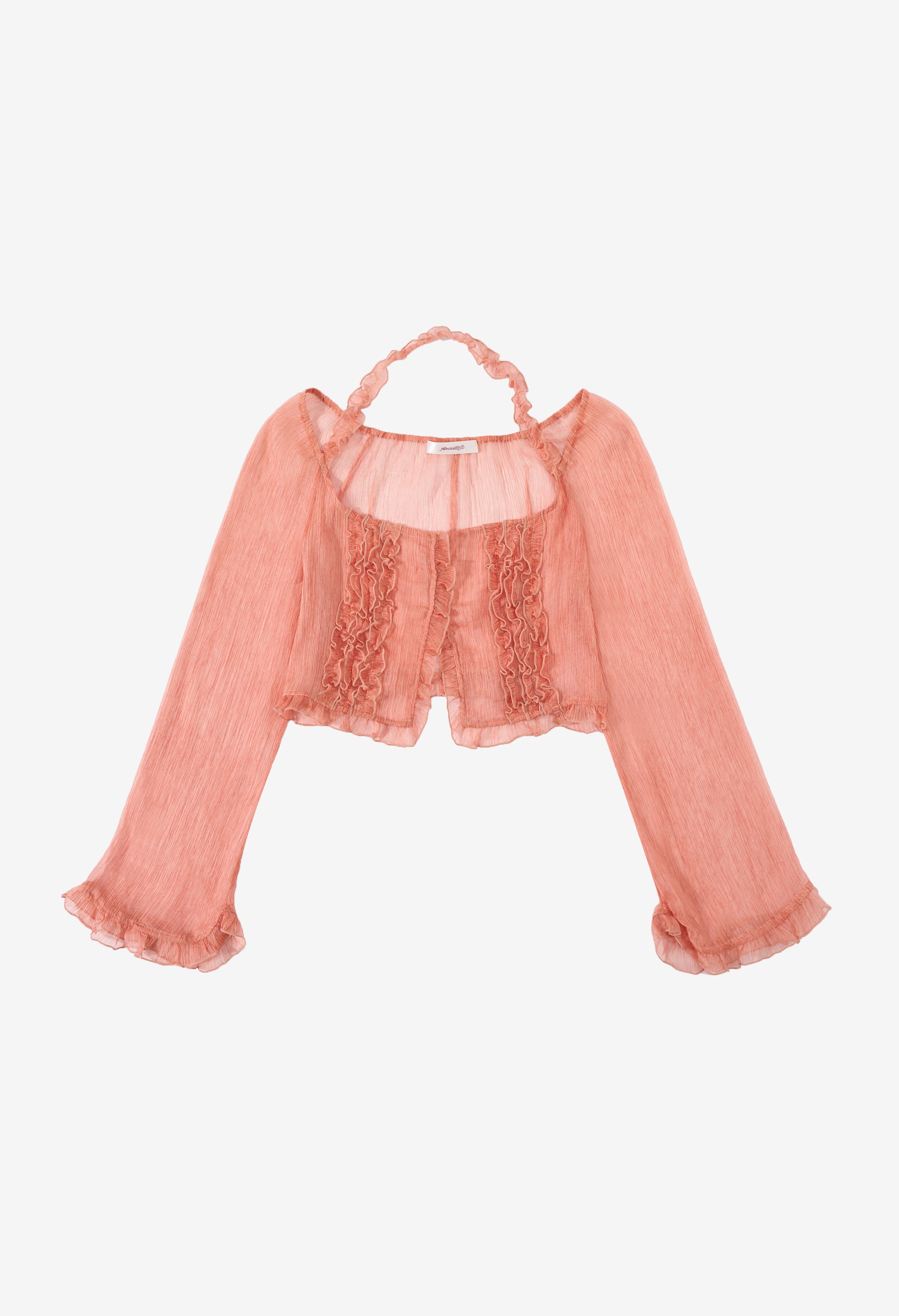 Springs Ruffle Silk Top