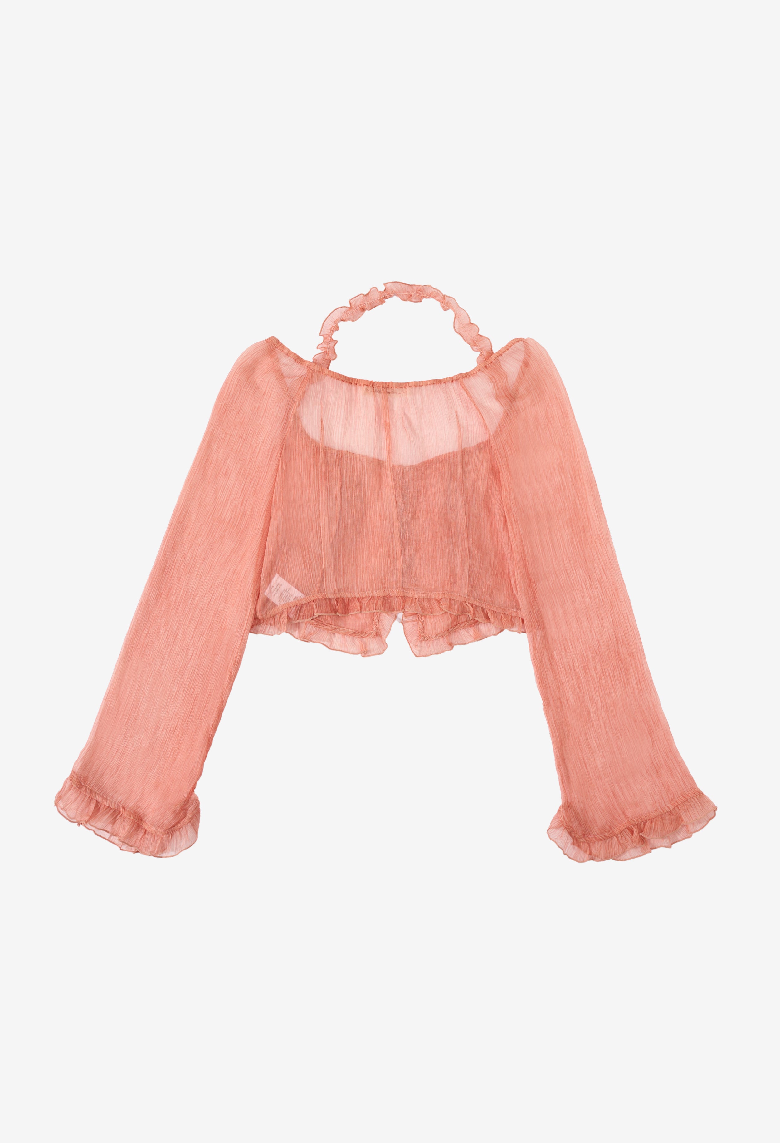 Springs Ruffle Silk Top