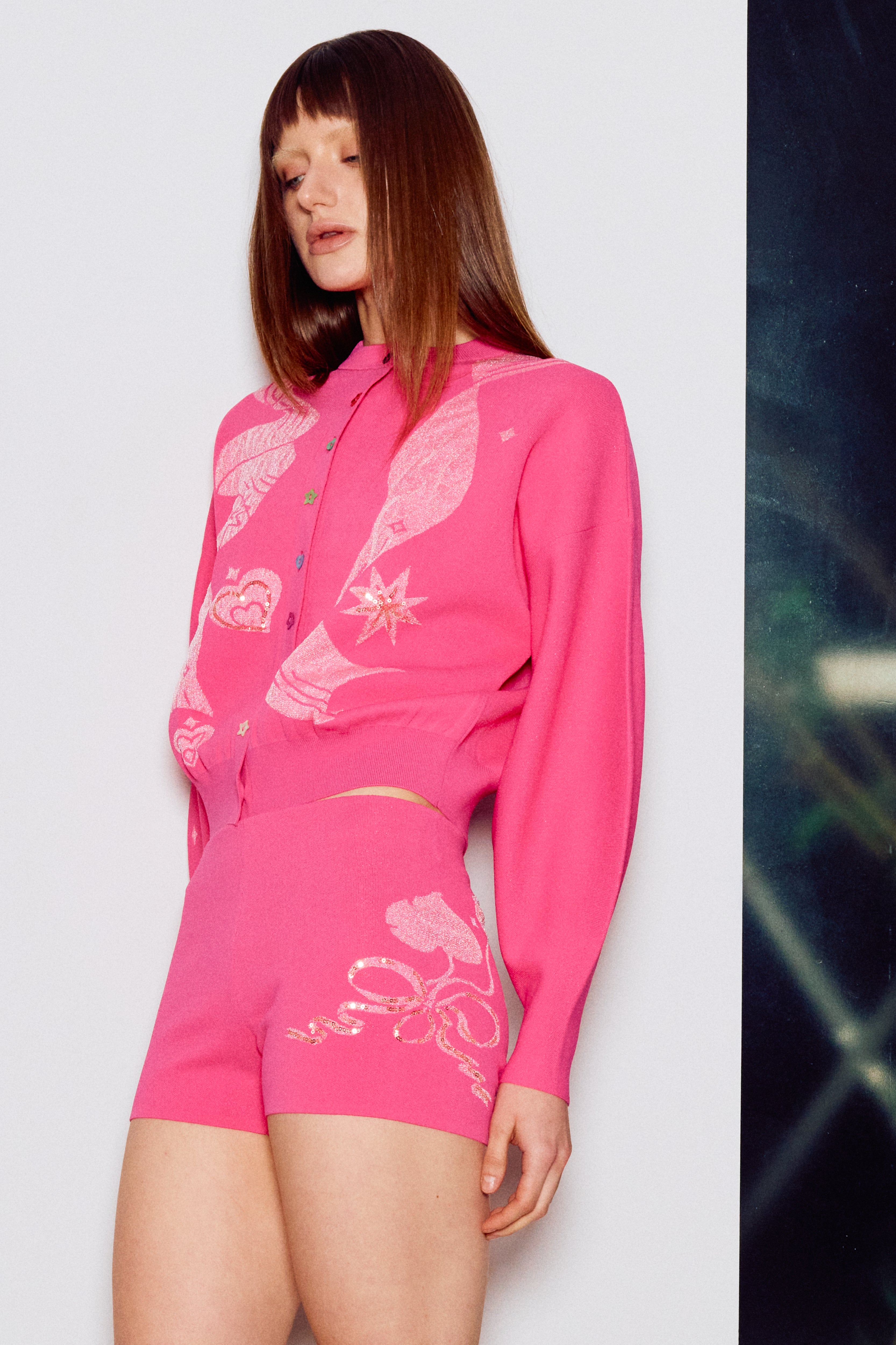 The Painter's Shorts in Hot Pink (Pre Order)