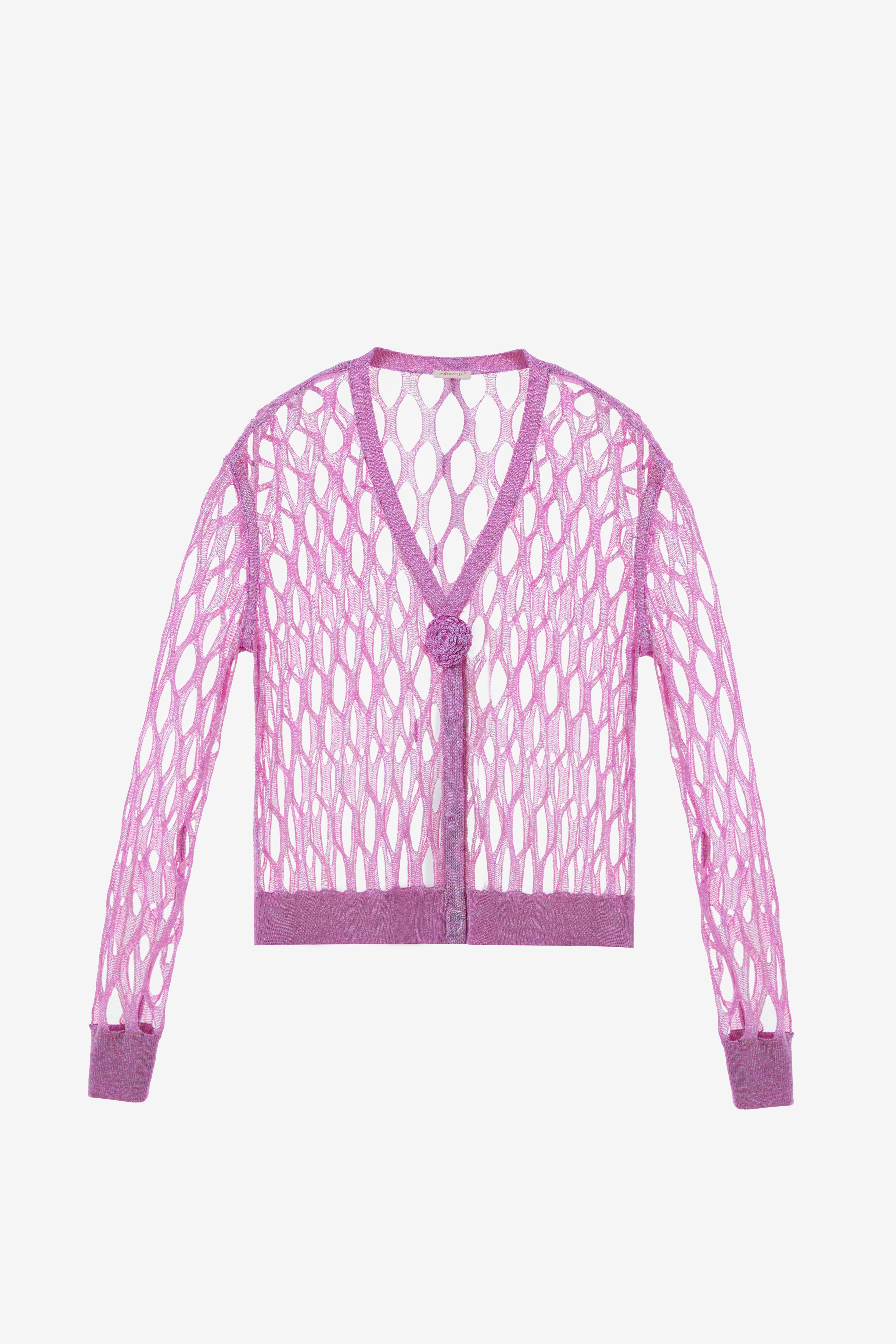 The Galaxy Cardigan in Orchid