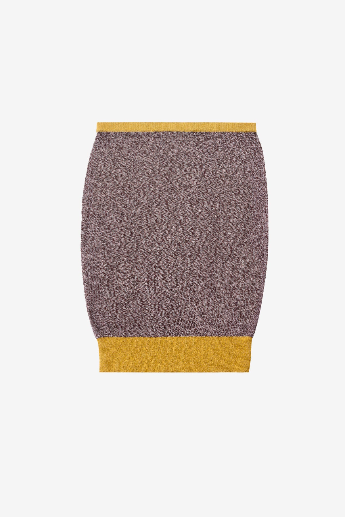 The Galaxy Tube Top in Silver Brown