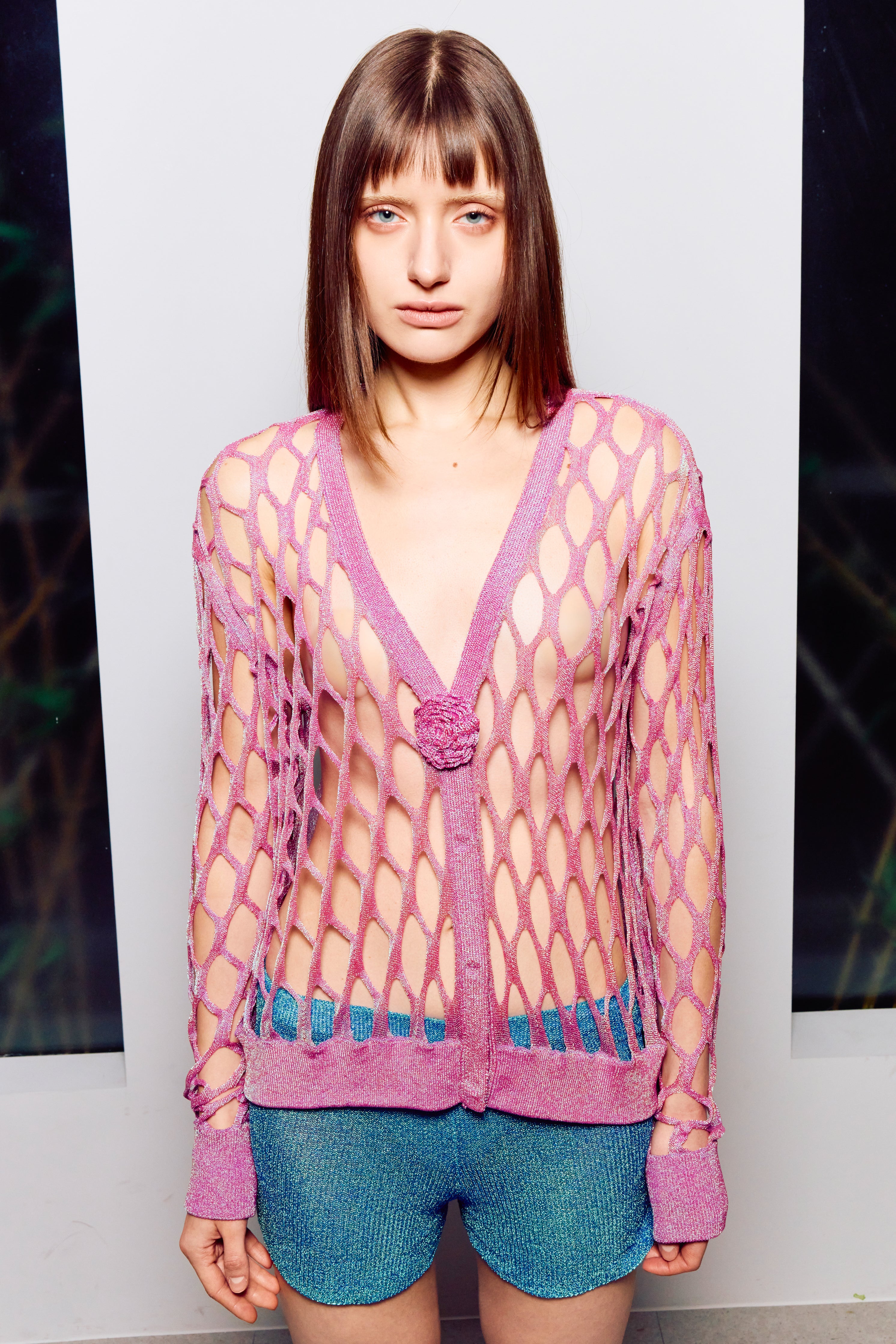 The Galaxy Cardigan in Orchid