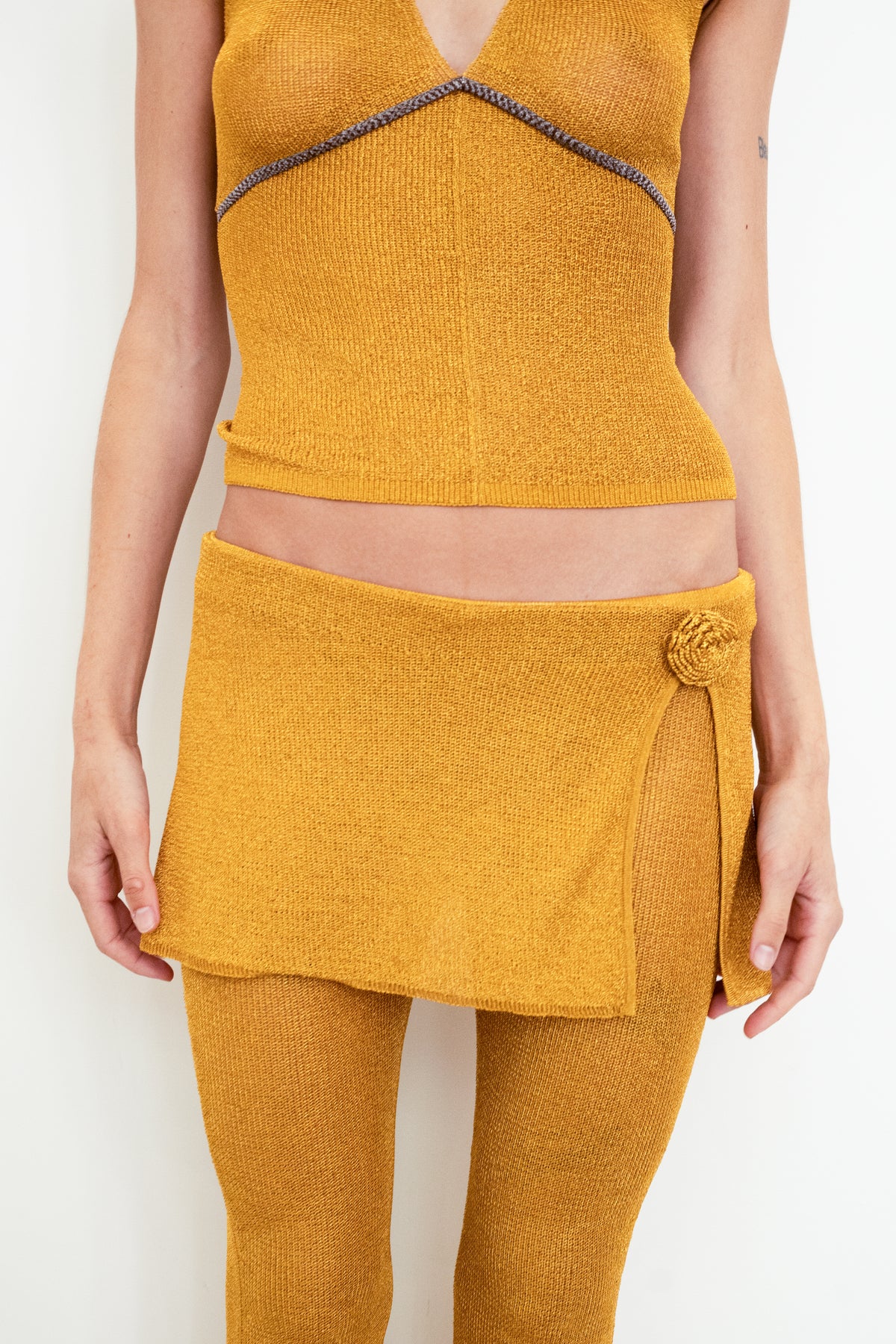 The Galaxy Pants in Gold