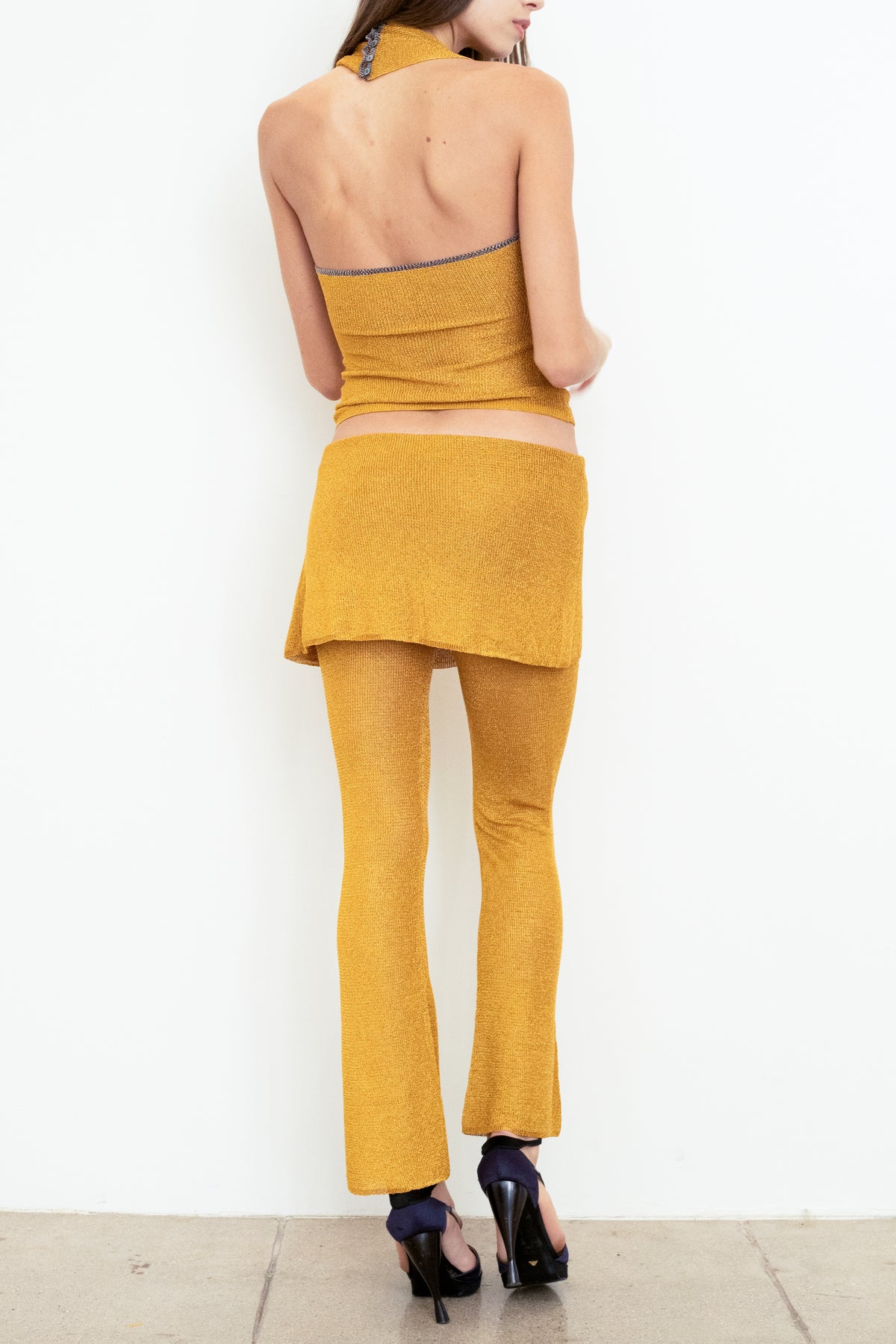The Galaxy Pants in Gold