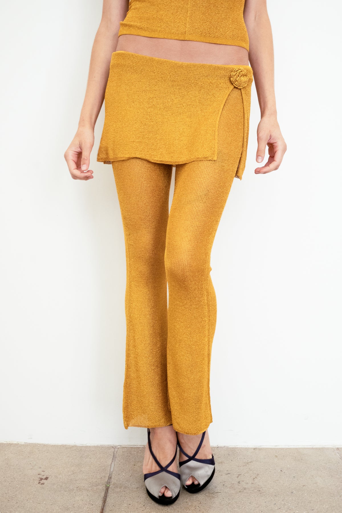The Galaxy Pants in Gold