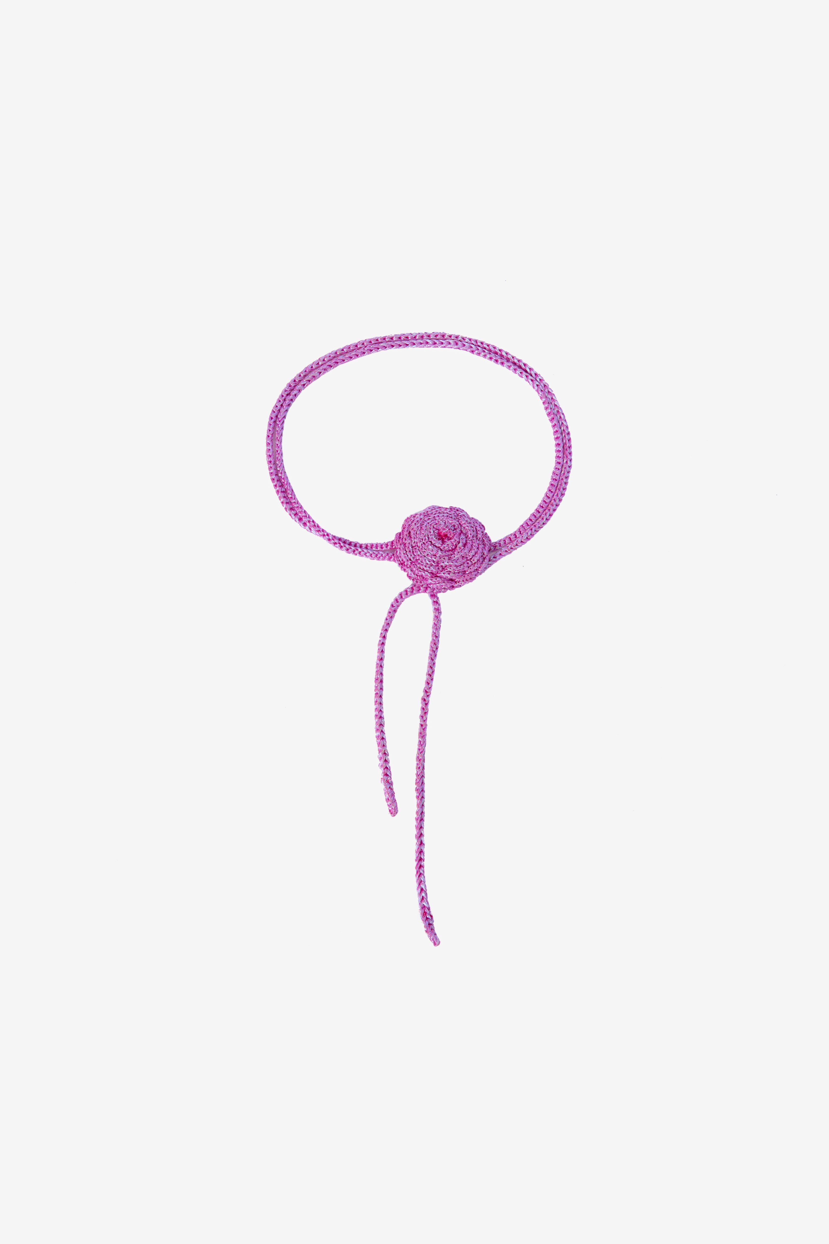 Buy Me Flowers Choker in Orchid