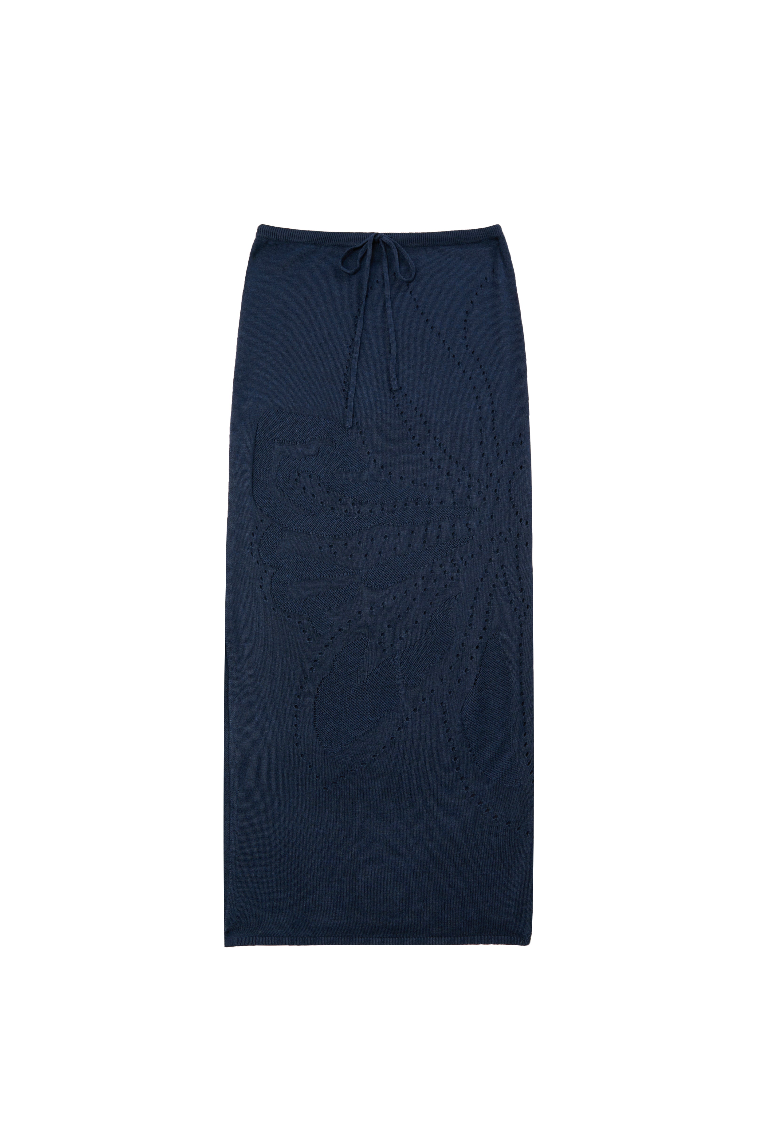 Lily Maxi Skirt in Navy
