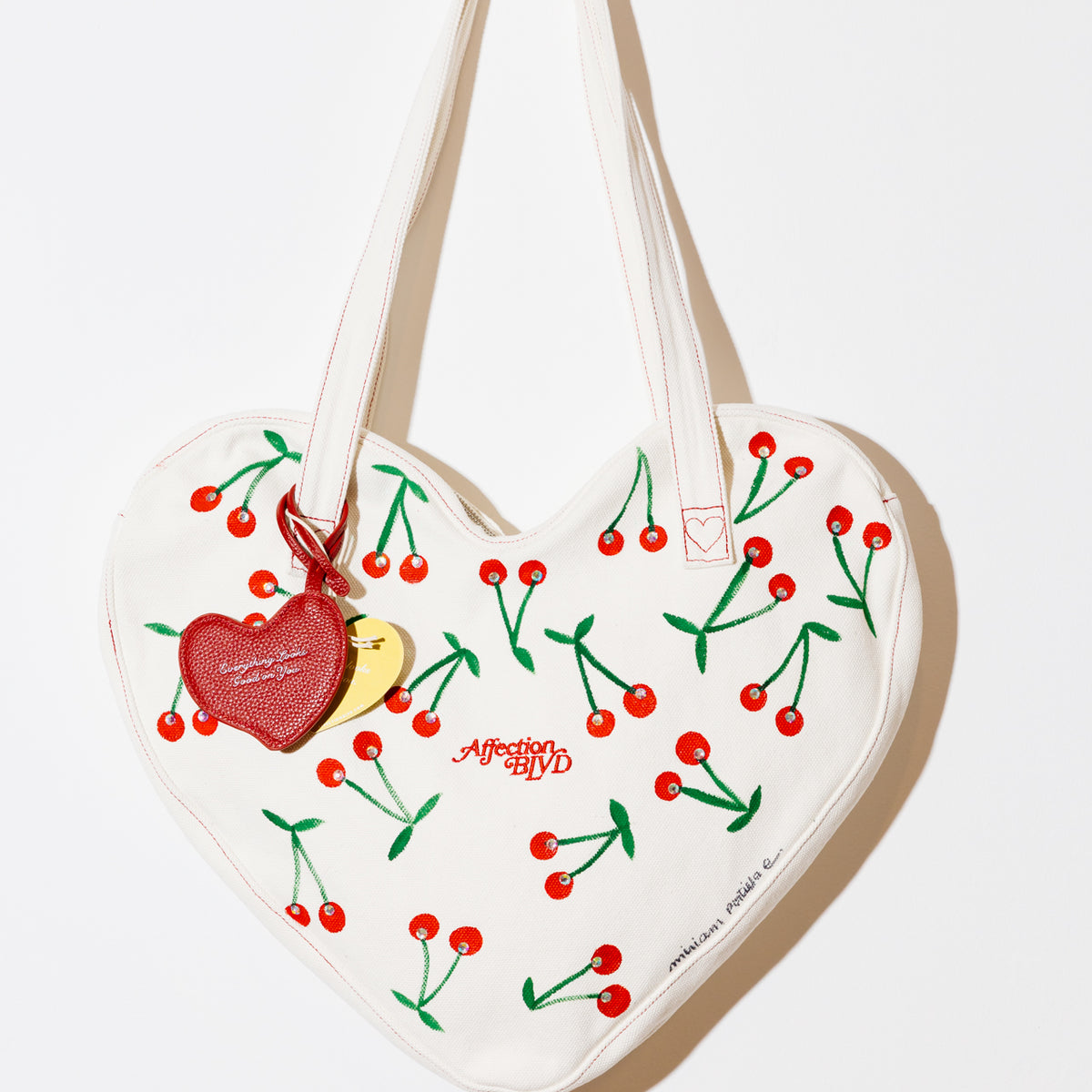 Big Heart Bag x Miriam Portilla Espino - Small Cherries