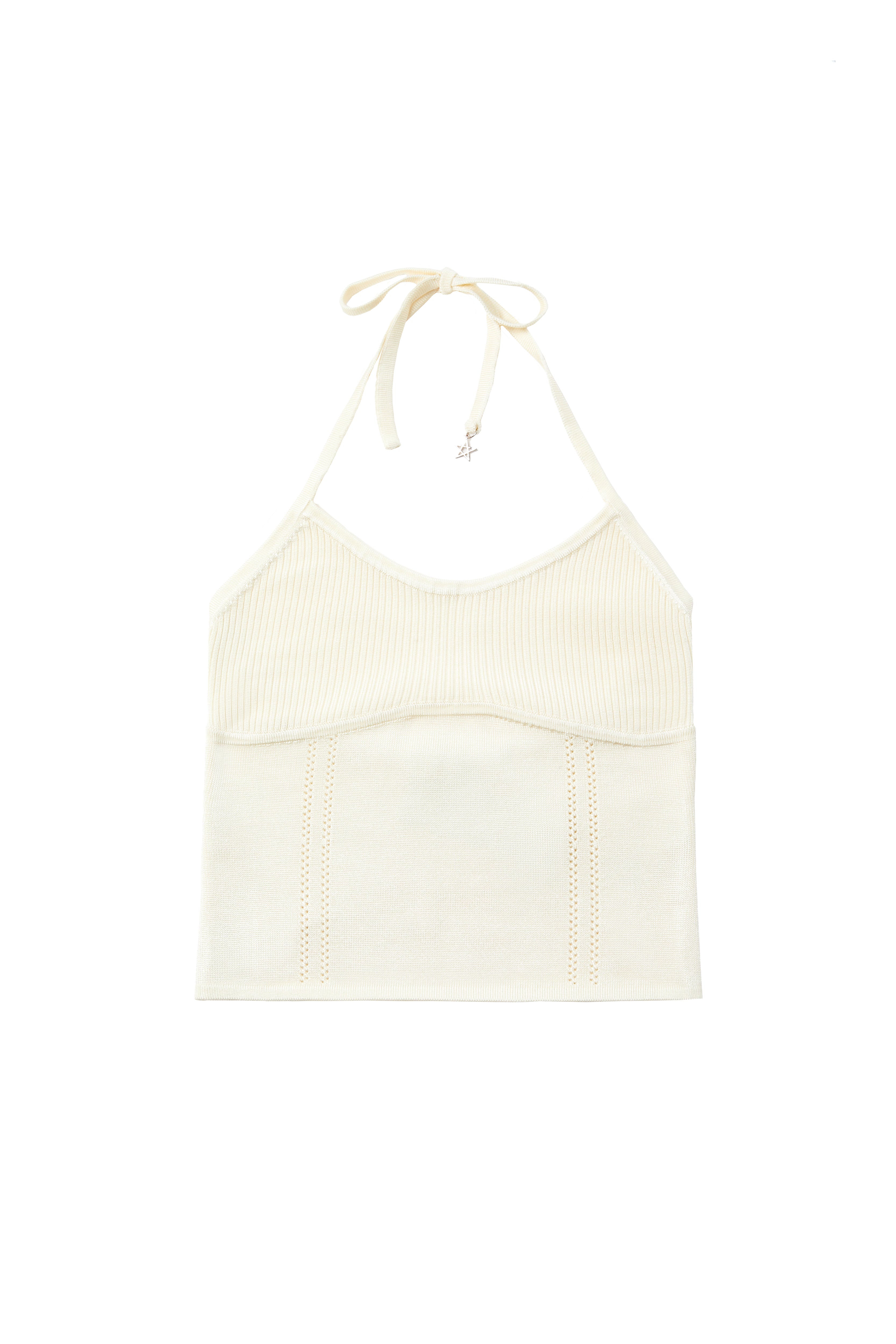 Stars Halter in Cream
