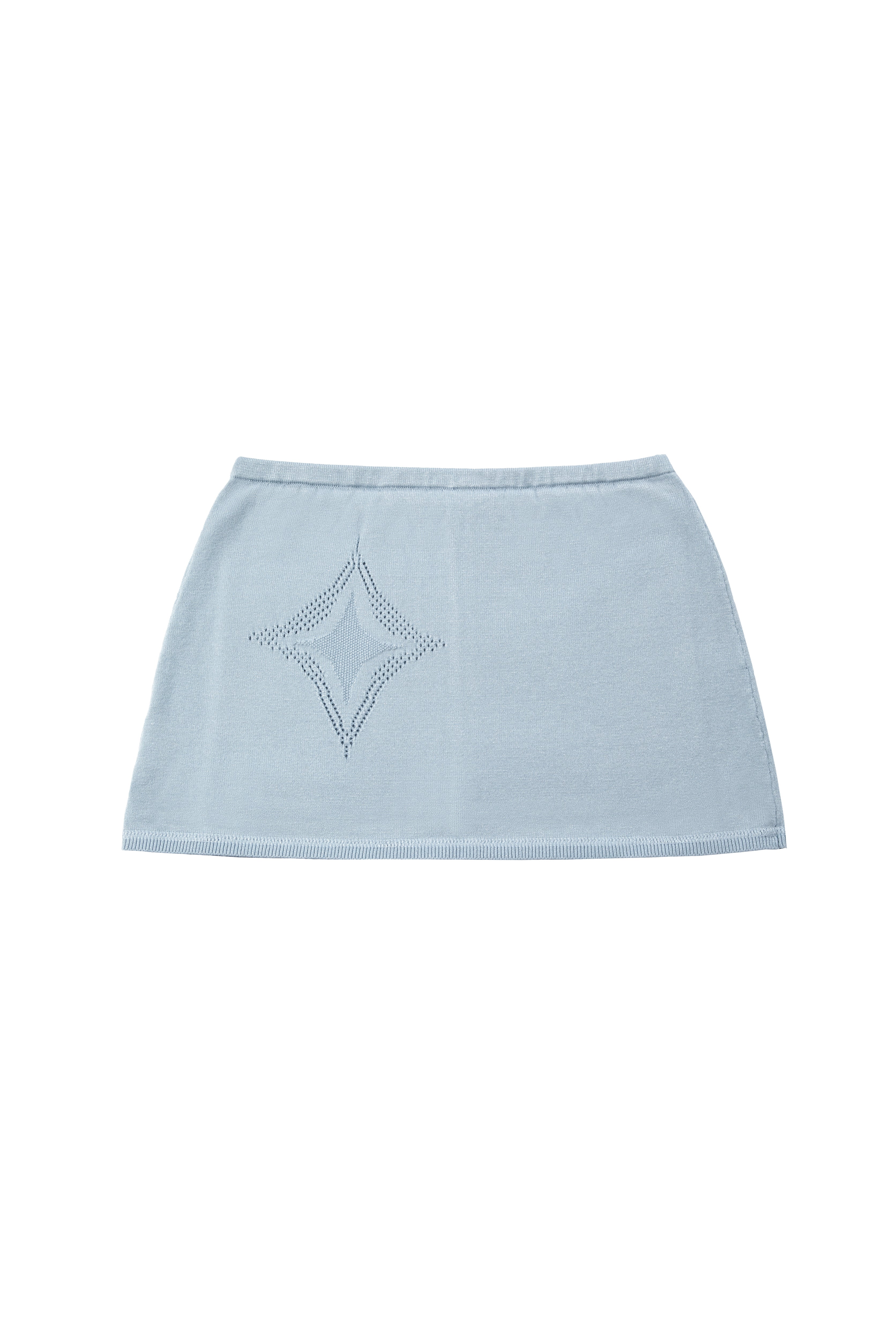 Stars Skirt in Powder Blue
