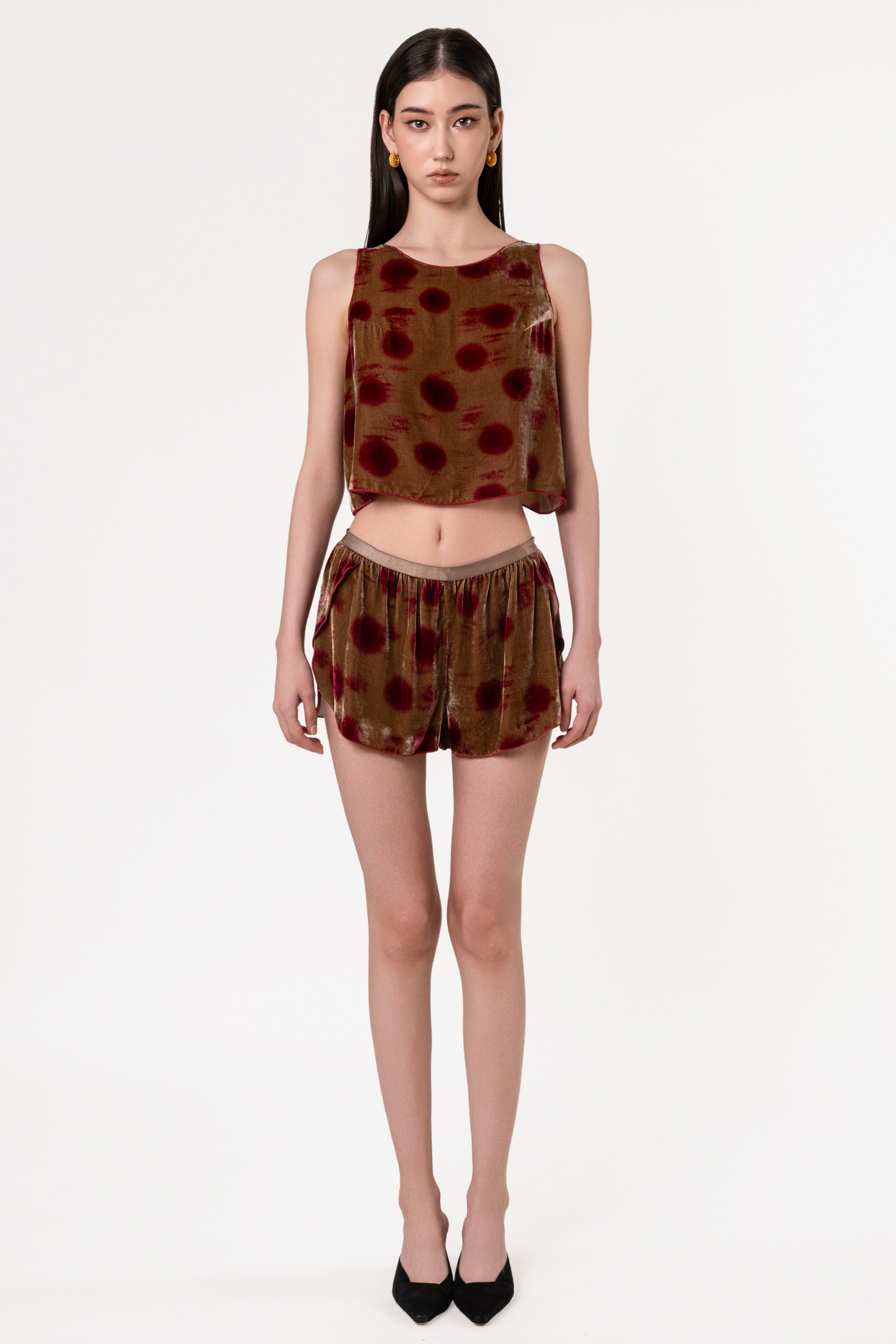 Susu Velvet Split Tank