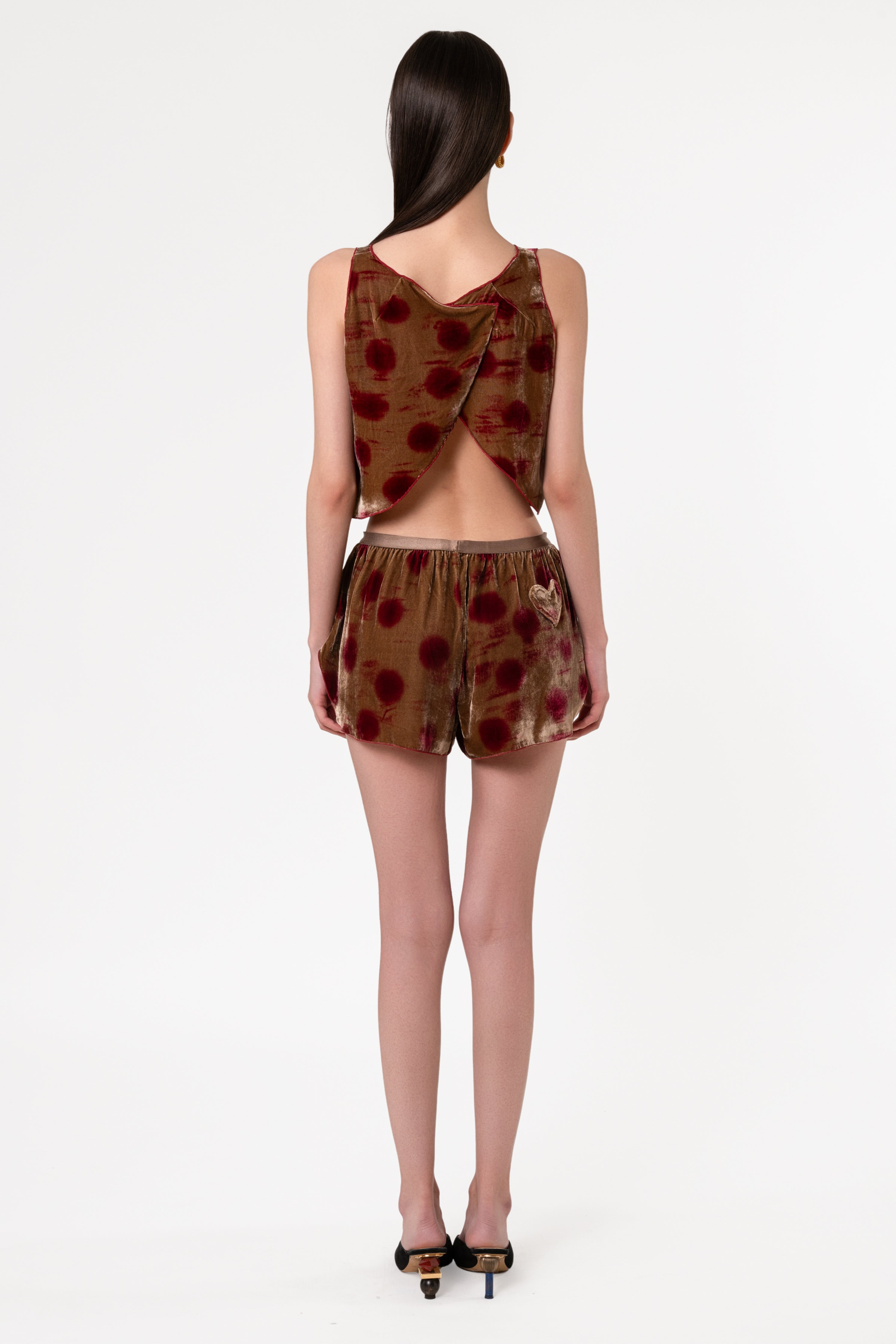Susu Velvet Split Tank