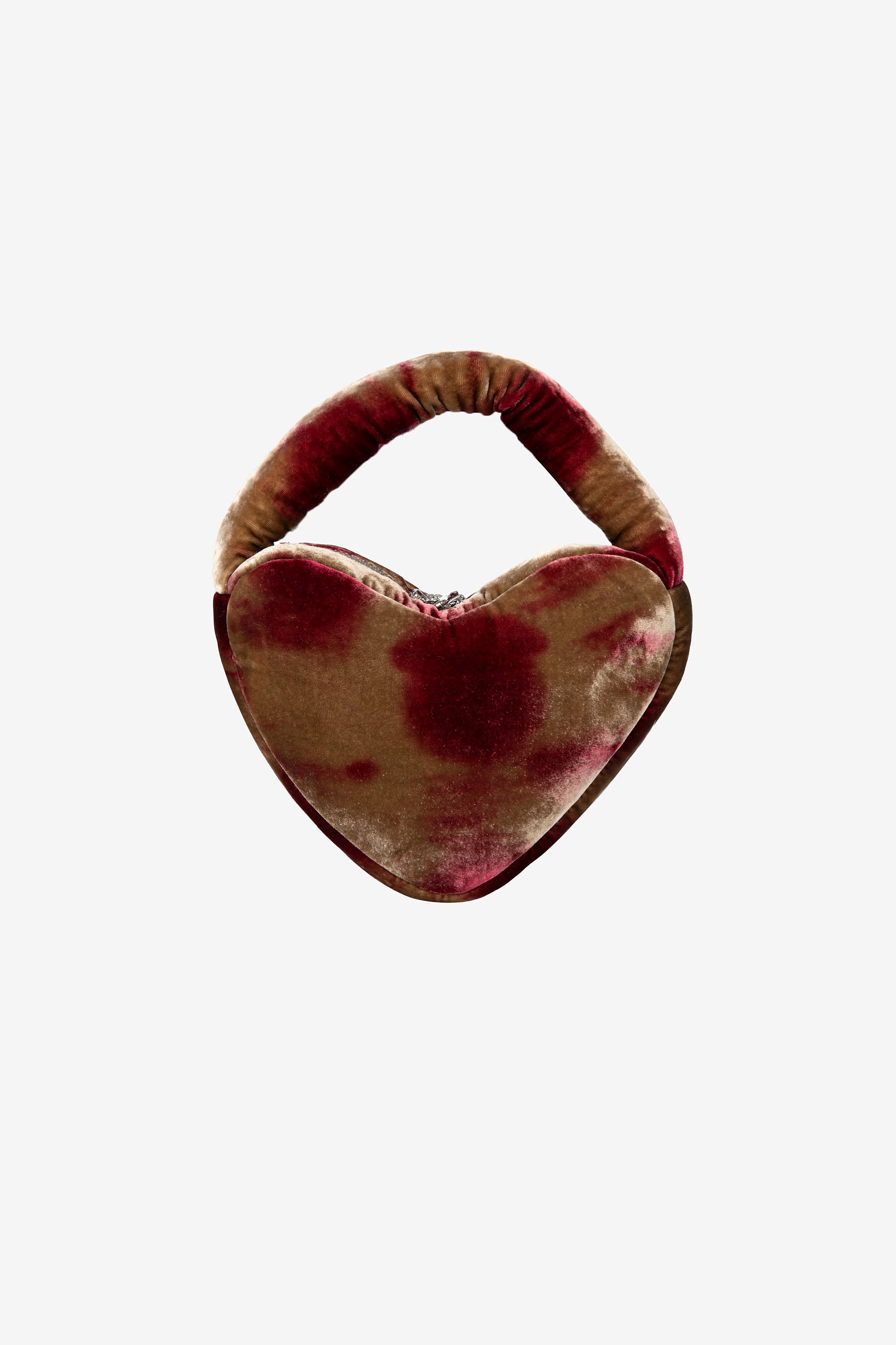 Marshmallow Heart Clutch in Susu (Ships End of April)