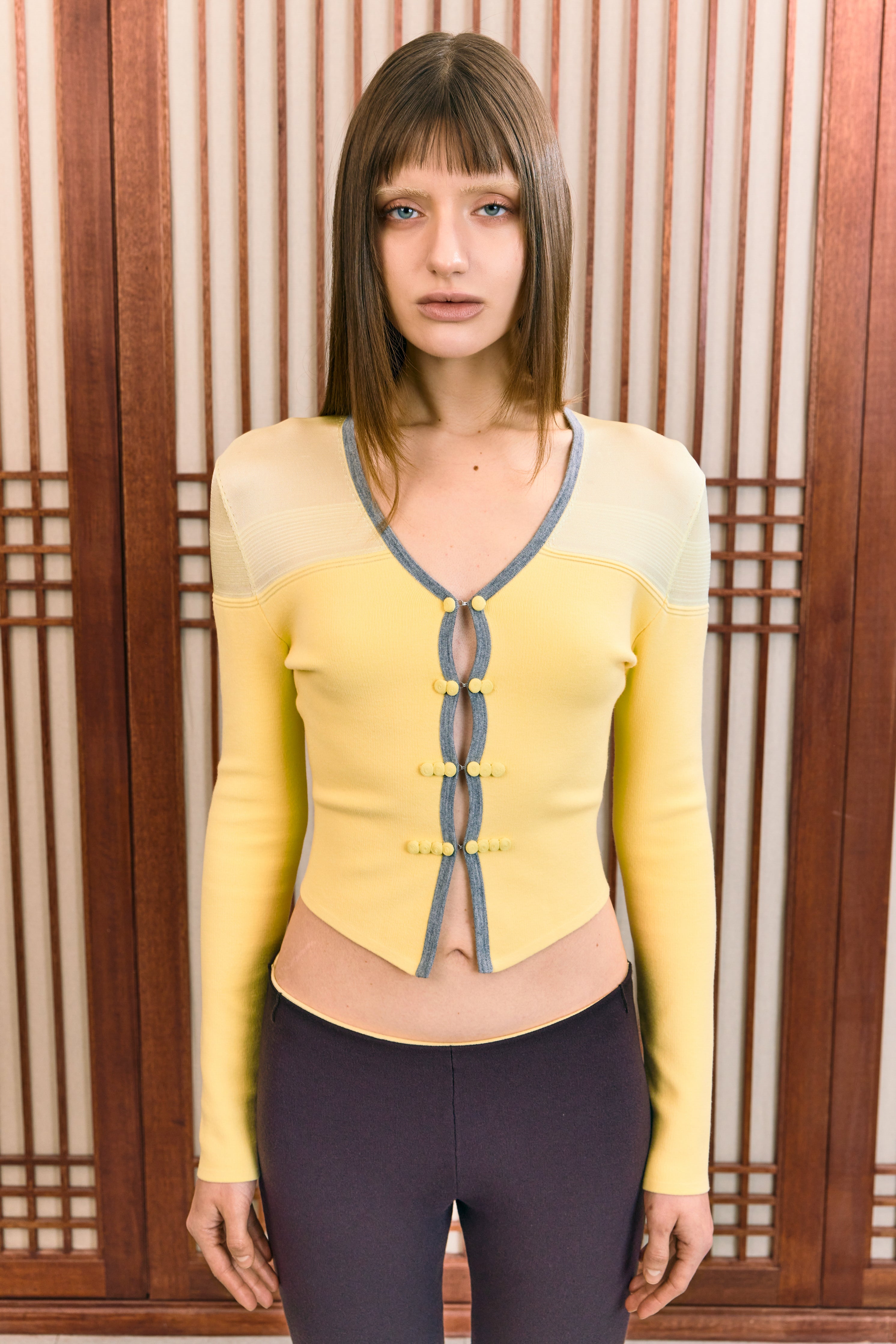 The Whisper Semi-Sheer Cardigan in Butter