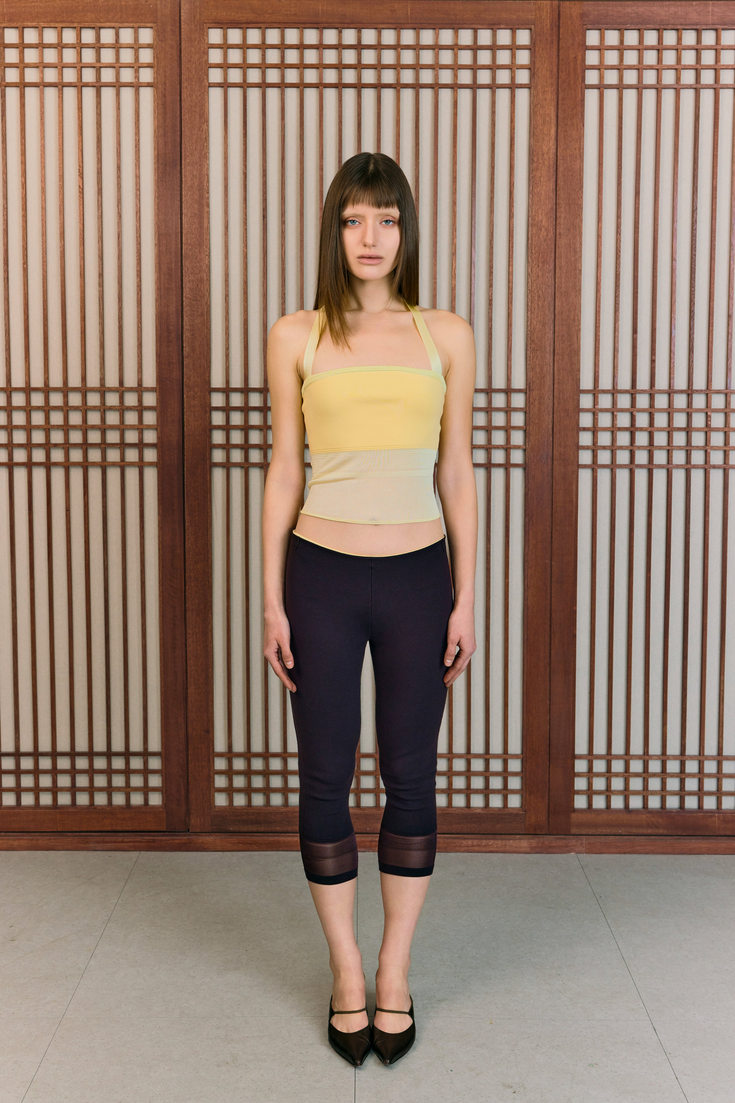 The Whisper Halter Top - Butter