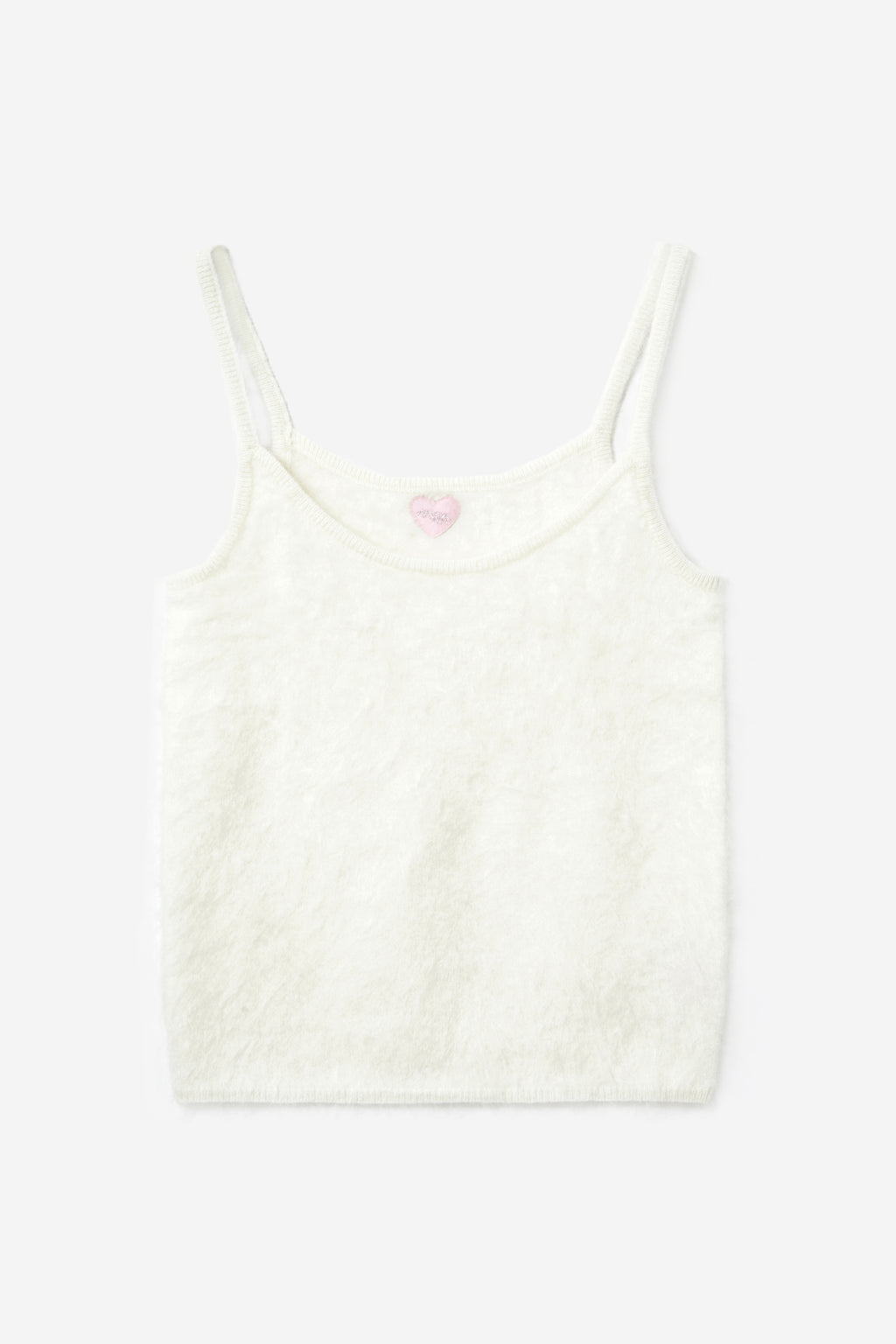 Hairy Cashmere Tank Milk