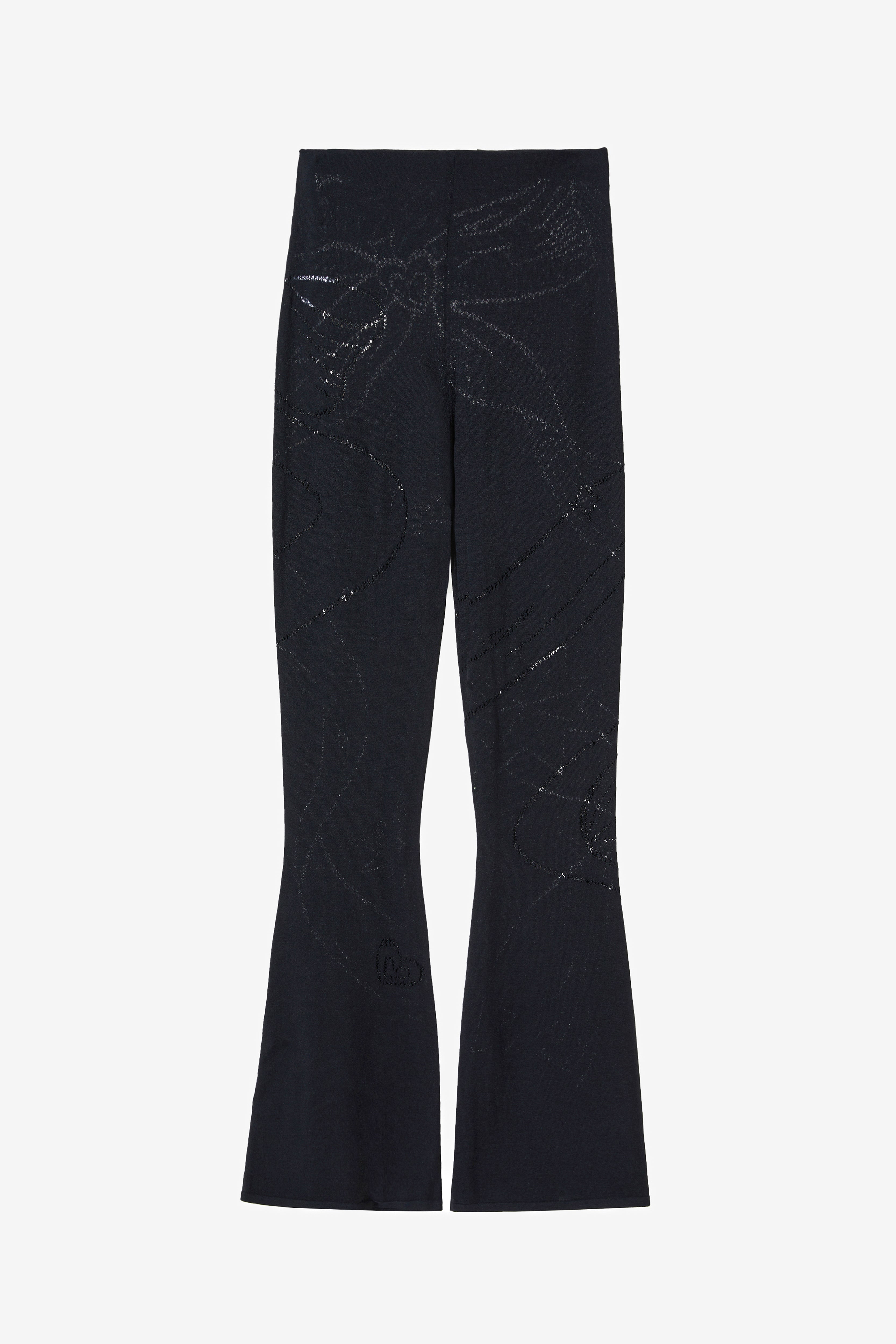 The Bow Pants in Black