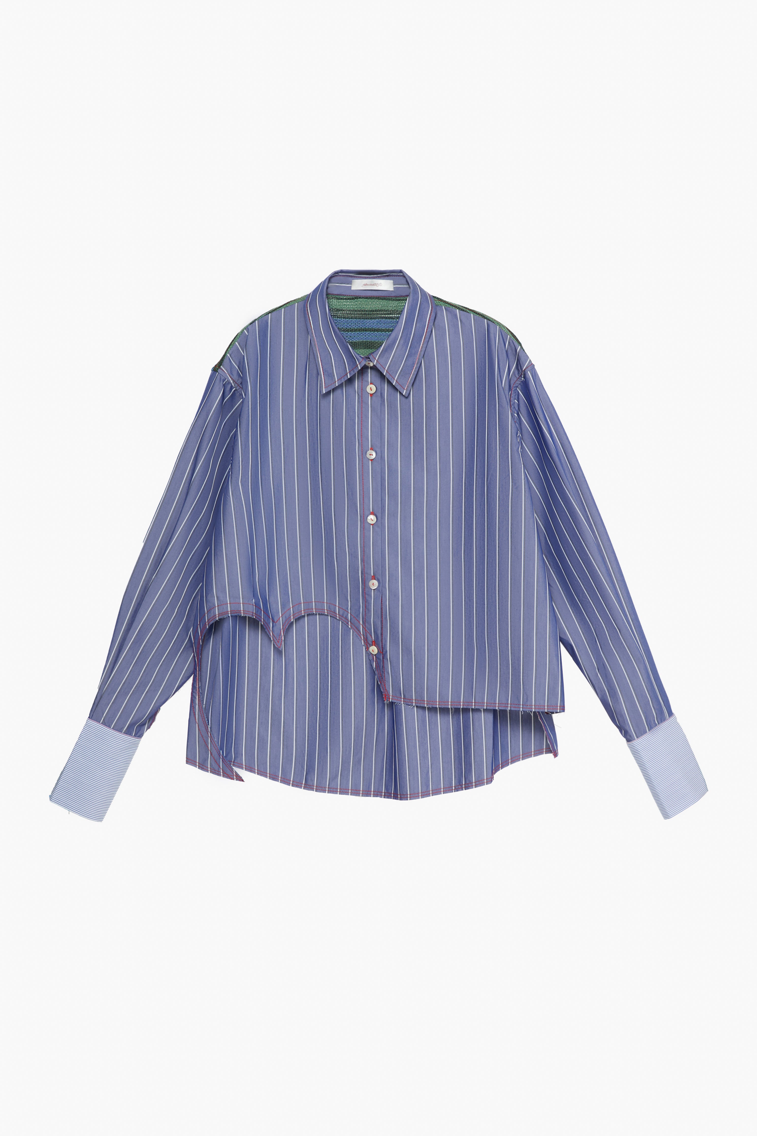 "I HEART U" Patchwork Button Up- Combo #1